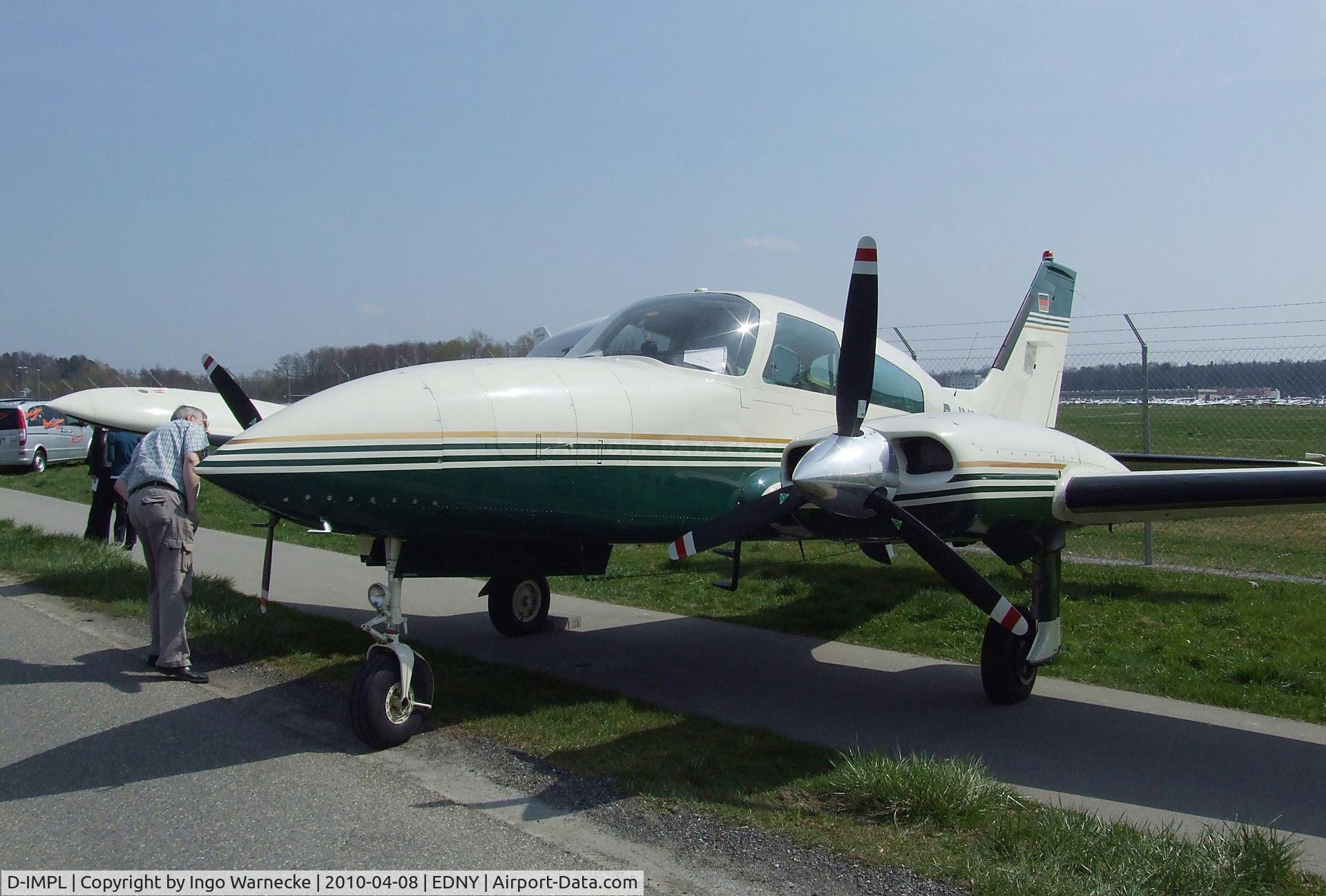 D-IMPL, 1978 Cessna 310R C/N 310R1375, Cessna 310 R at the AERO 2010, Friedrichshafen