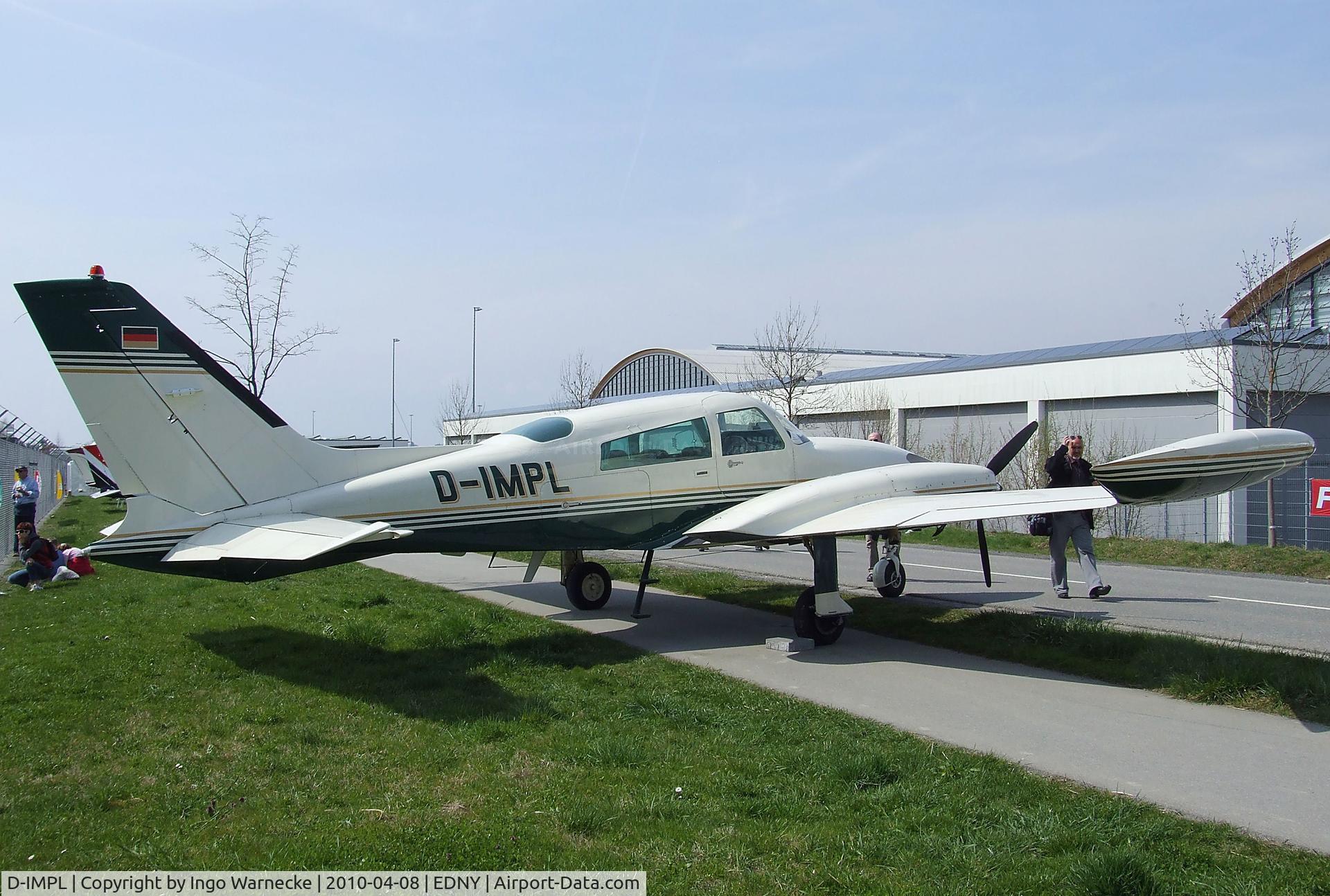 D-IMPL, 1978 Cessna 310R C/N 310R1375, Cessna 310 R at the AERO 2010, Friedrichshafen