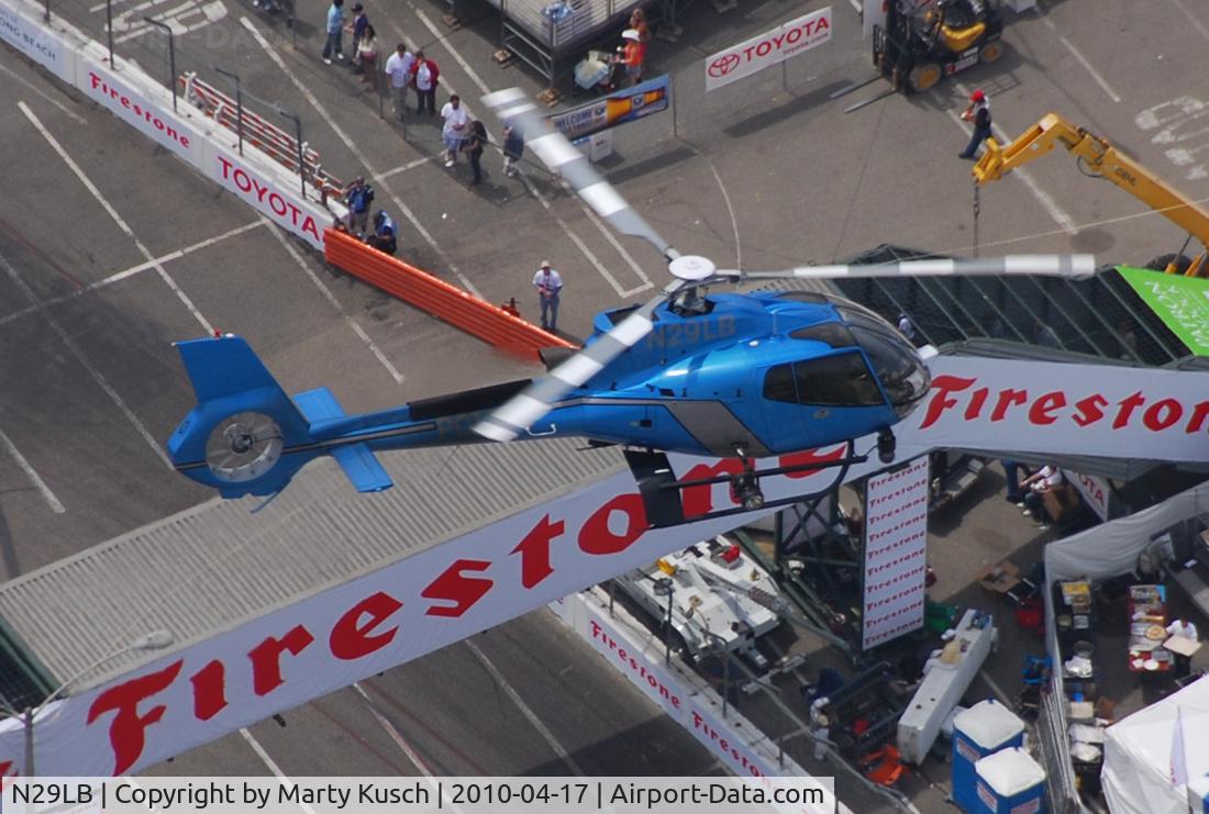 N29LB, 2002 Eurocopter EC-130B-4 (AS-350B-4) C/N 3560, Patroling the Long Beach Grand Prix