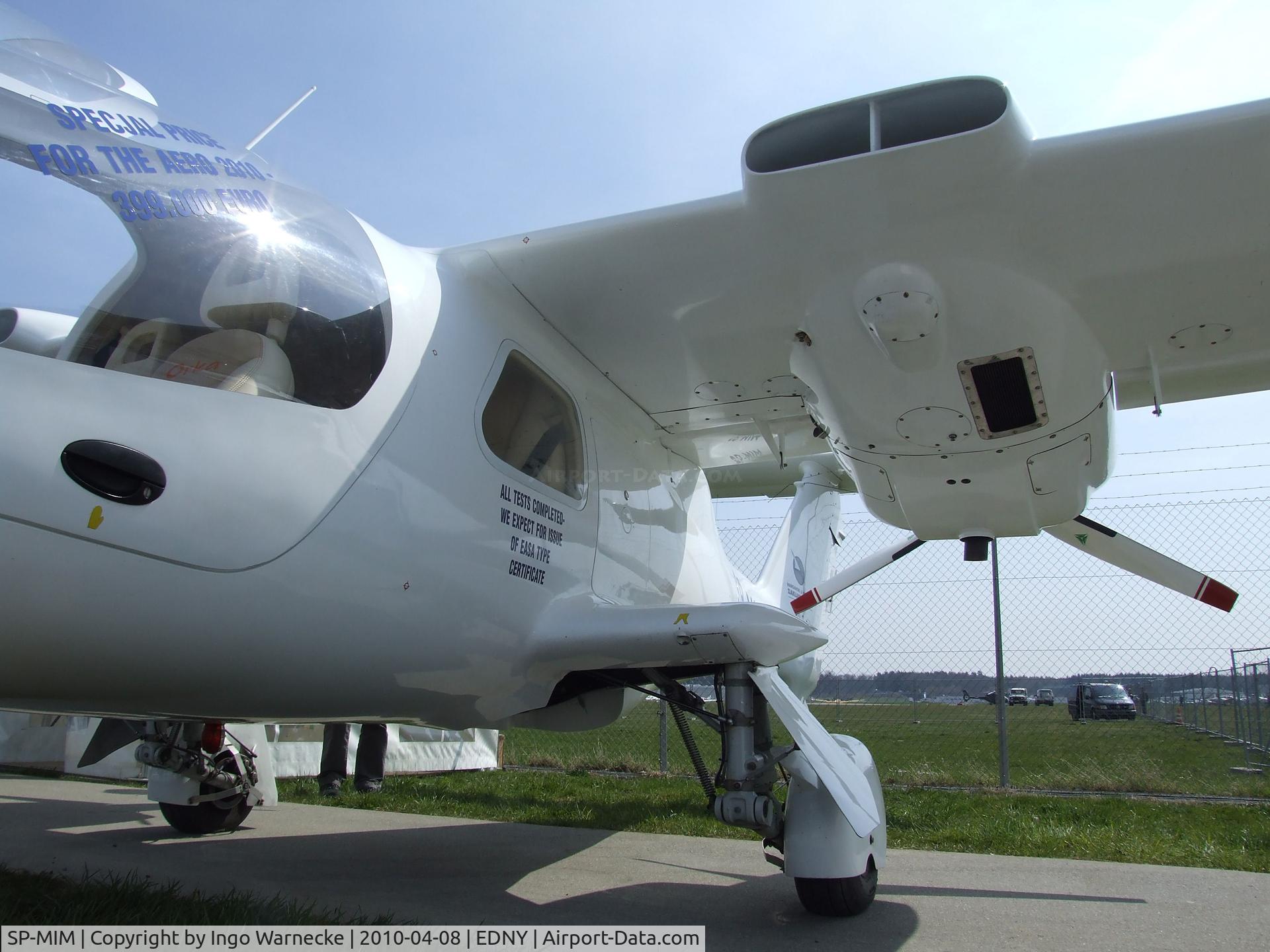SP-MIM, Marganski and Myslowski EM-11 Orka C/N 3001, Marganski & Myslowski EM-11C Orka at the AERO 2010, Friedrichshafen