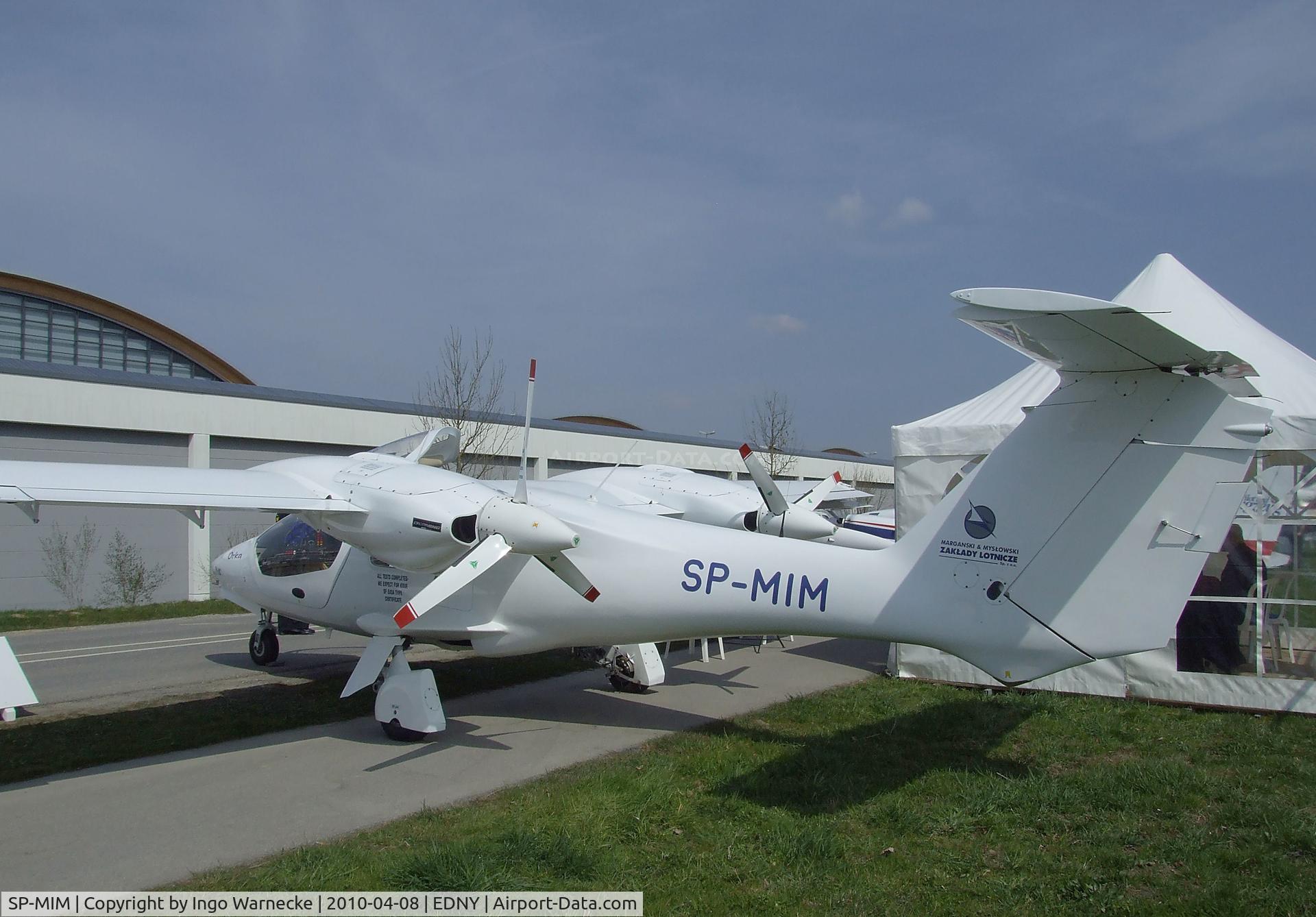 SP-MIM, Marganski and Myslowski EM-11 Orka C/N 3001, Marganski & Myslowski EM-11C Orka at the AERO 2010, Friedrichshafen