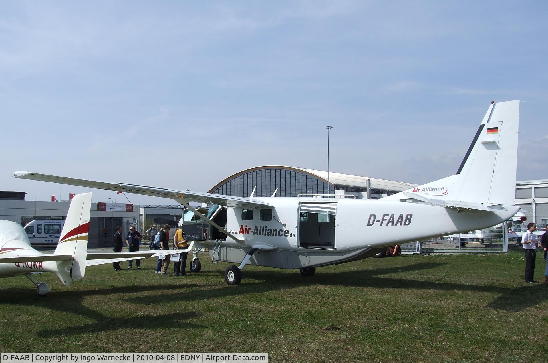 D-FAAB, 2005 Cessna 208B Super Cargomaster C/N 208B1147, Cessna 208B Super Cargomaster at the AERO 2010, Friedrichshafen