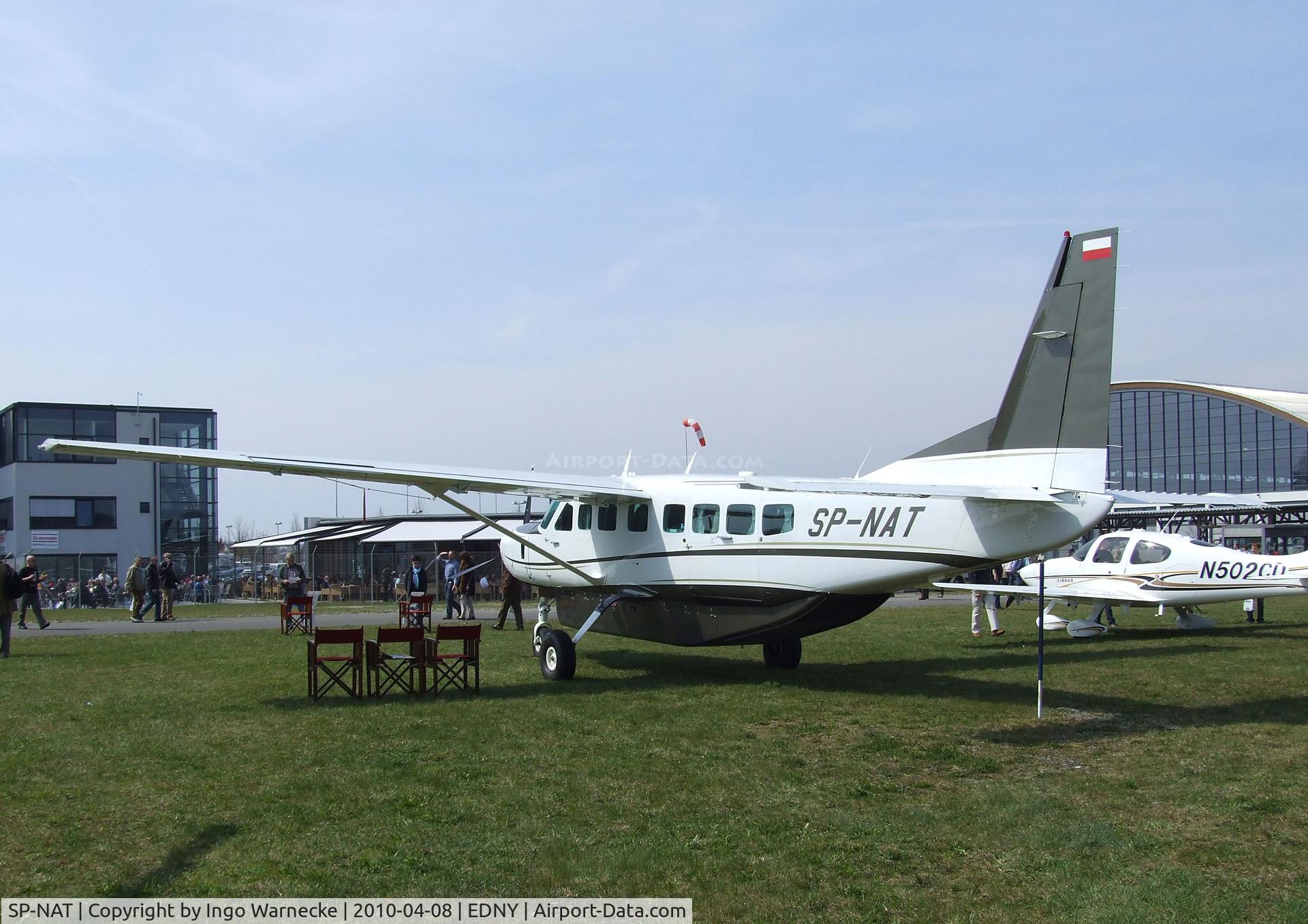SP-NAT, 2009 Cessna 208B Grand Caravan C/N 208B2078, Cessna 208B Caravan at the AERO 2010, Friedrichshafen