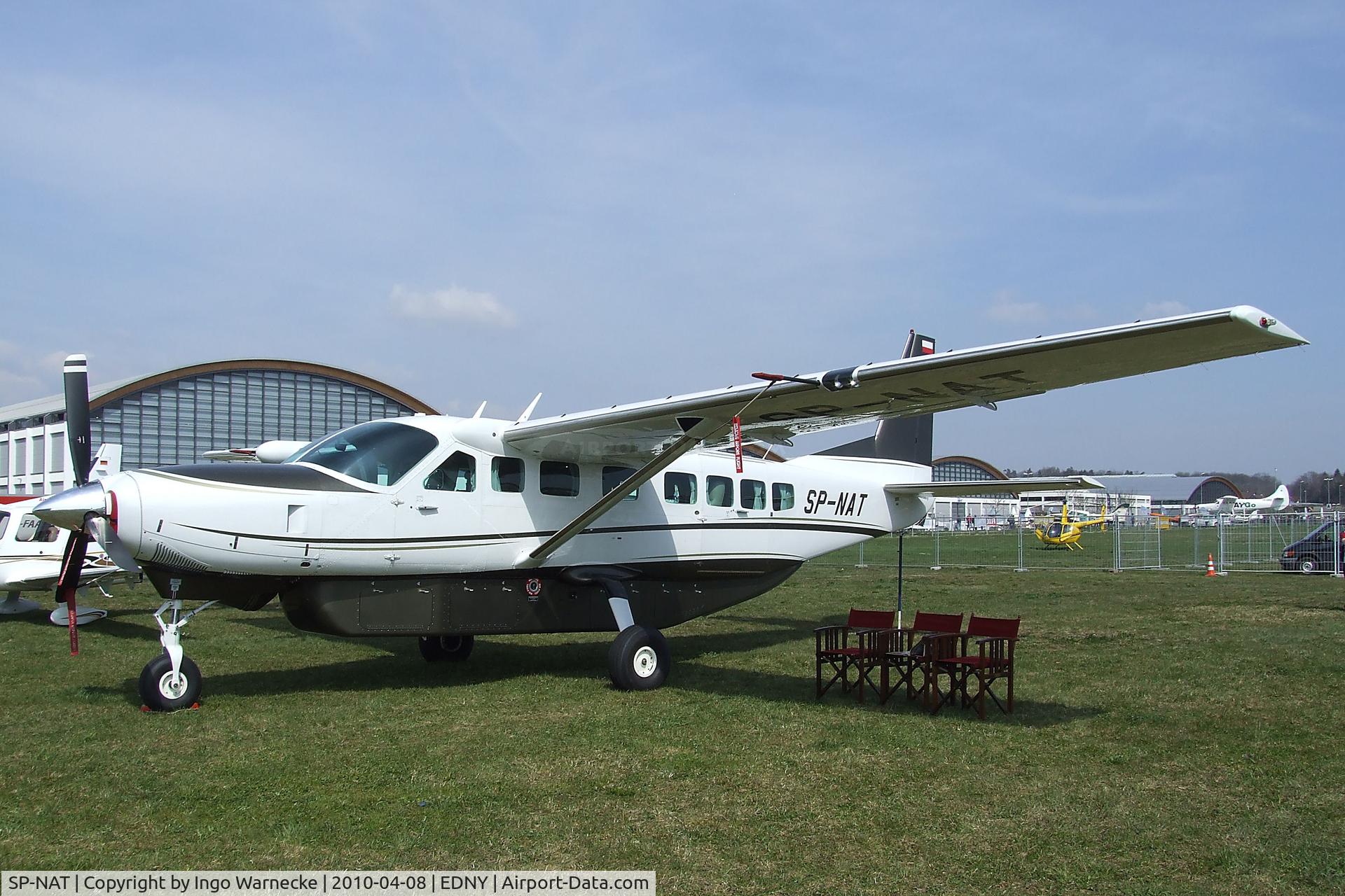 SP-NAT, 2009 Cessna 208B Grand Caravan C/N 208B2078, Cessna 208B Caravan at the AERO 2010, Friedrichshafen