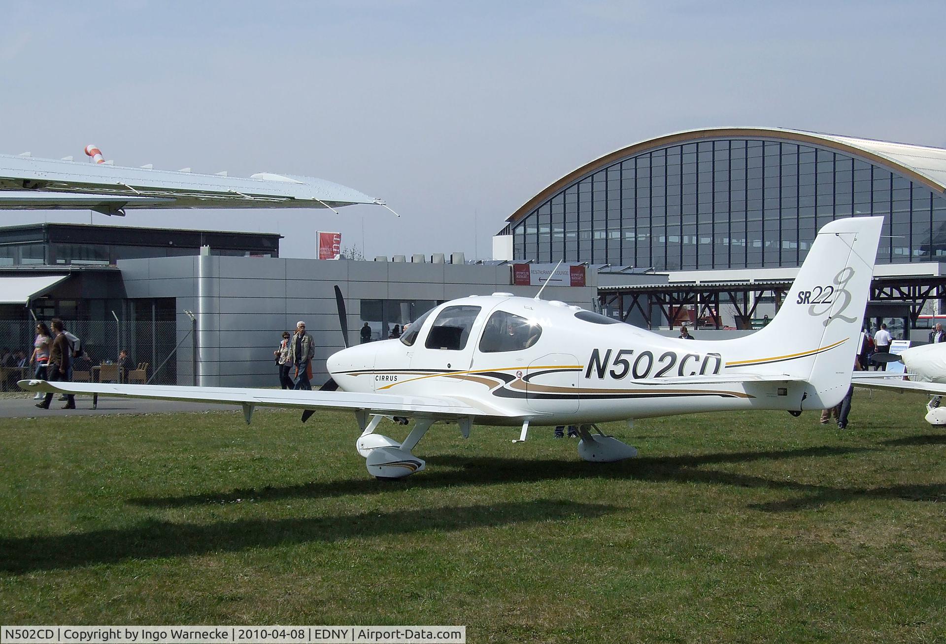 N502CD, 2004 Cirrus SR22 G2 C/N 1149, Cirrus SR22G2 at the AERO 2010, Friedrichshafen