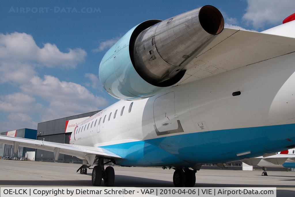 OE-LCK, 1997 Canadair CRJ-200LR (CL-600-2B19) C/N 7148, Austrian Arrows Regionaljet
