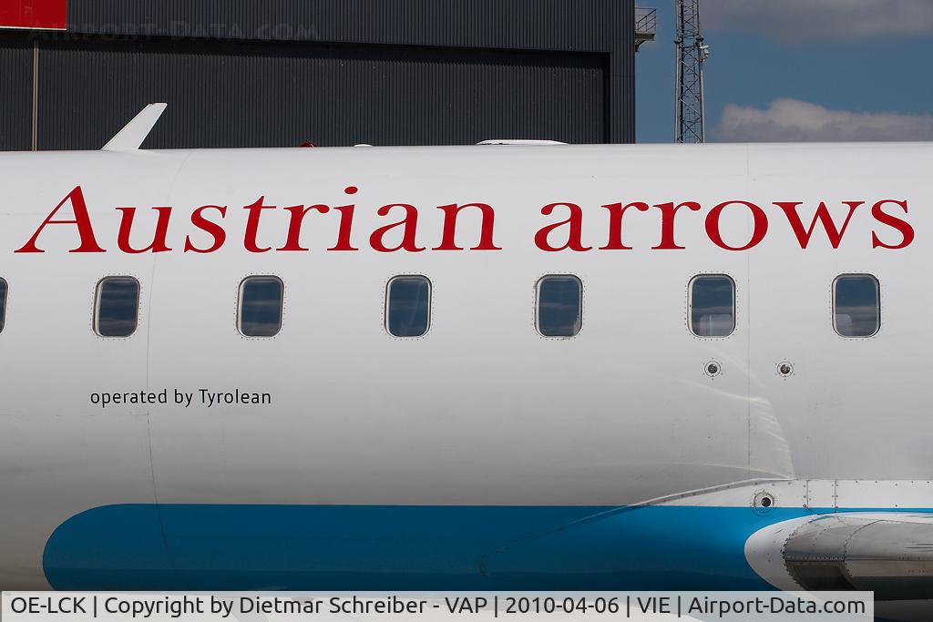 OE-LCK, 1997 Canadair CRJ-200LR (CL-600-2B19) C/N 7148, Austrian Arrows Regionaljet