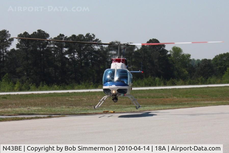 N43BE, 2006 Bell 206L-4 LongRanger IV LongRanger C/N 52336, Departing Canon, GA with a burn vicitm.