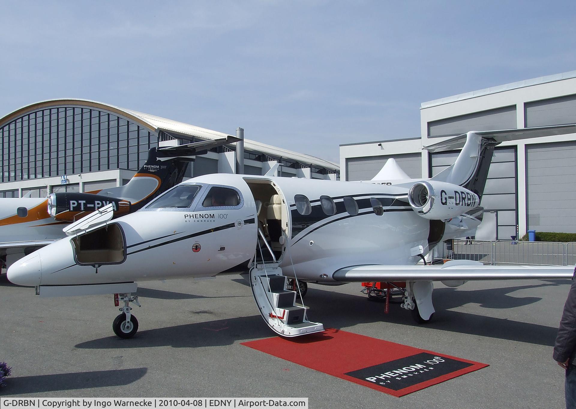 G-DRBN, 2009 Embraer EMB-500 Phenom 100 C/N 50000055, EMBRAER EMB-500 Phenom 100 at the AERO 2010, Friedrichshafen