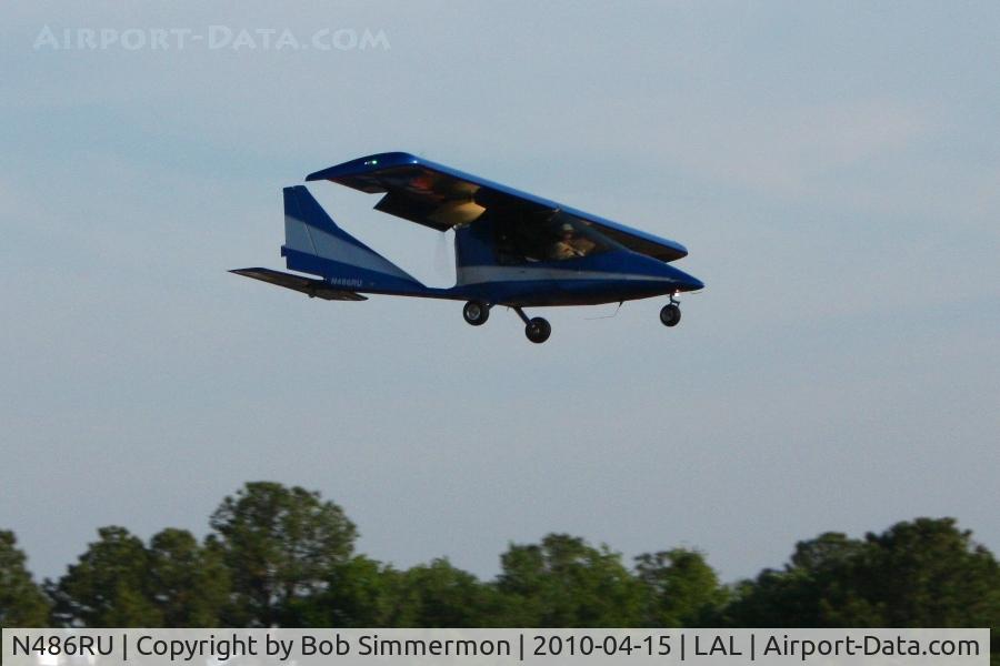 N486RU, 2007 Titan Tornado II C/N S06XXXSOHK0515, Flying the ultralight pattern at Sun N Fun 2010