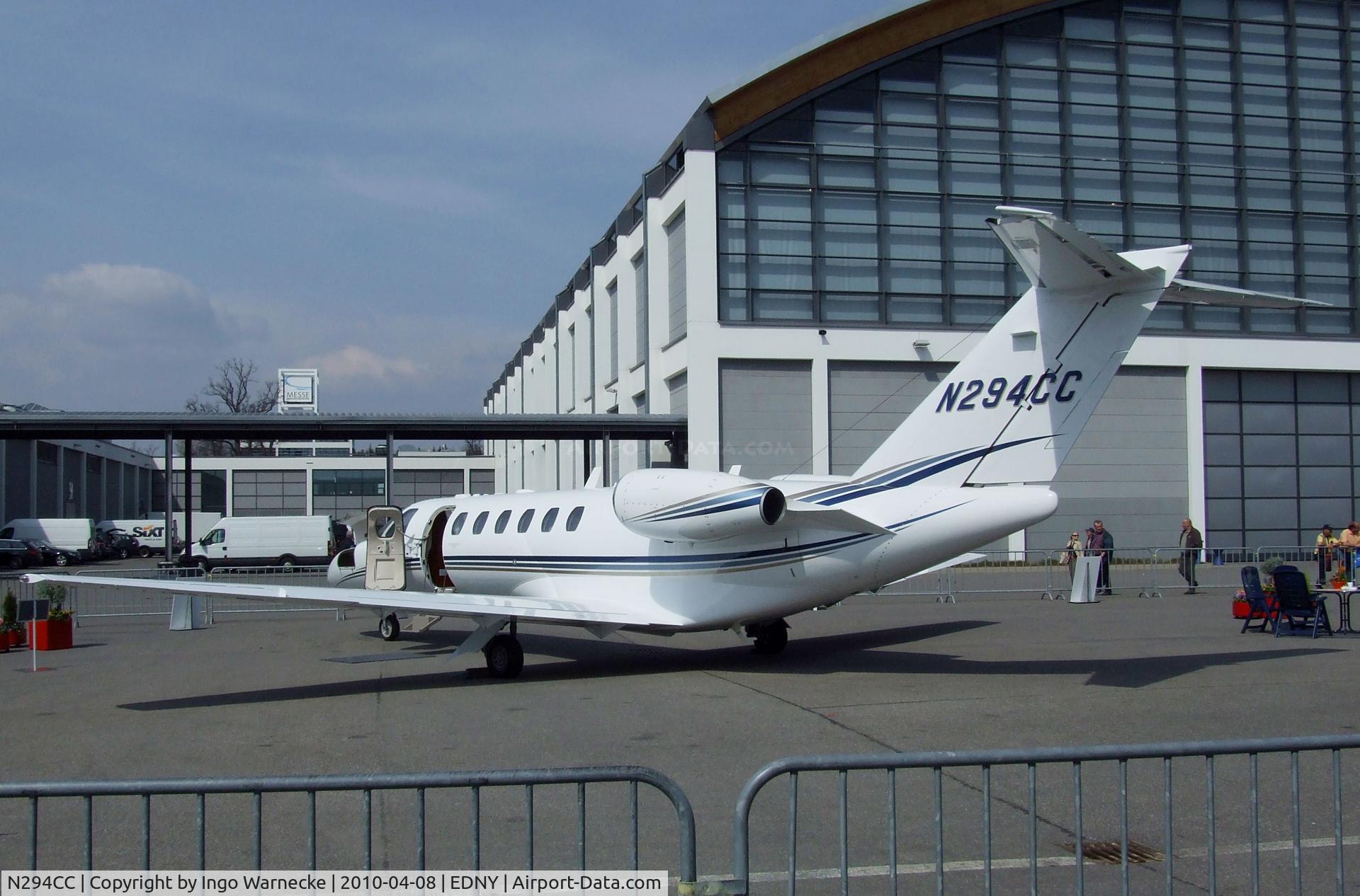 N294CC, 2008 Cessna 525B CitationJet CJ3 C/N 525B-0294, Cessna 525B Citation CJ3 at the AERO 2010, Friedrichshafen