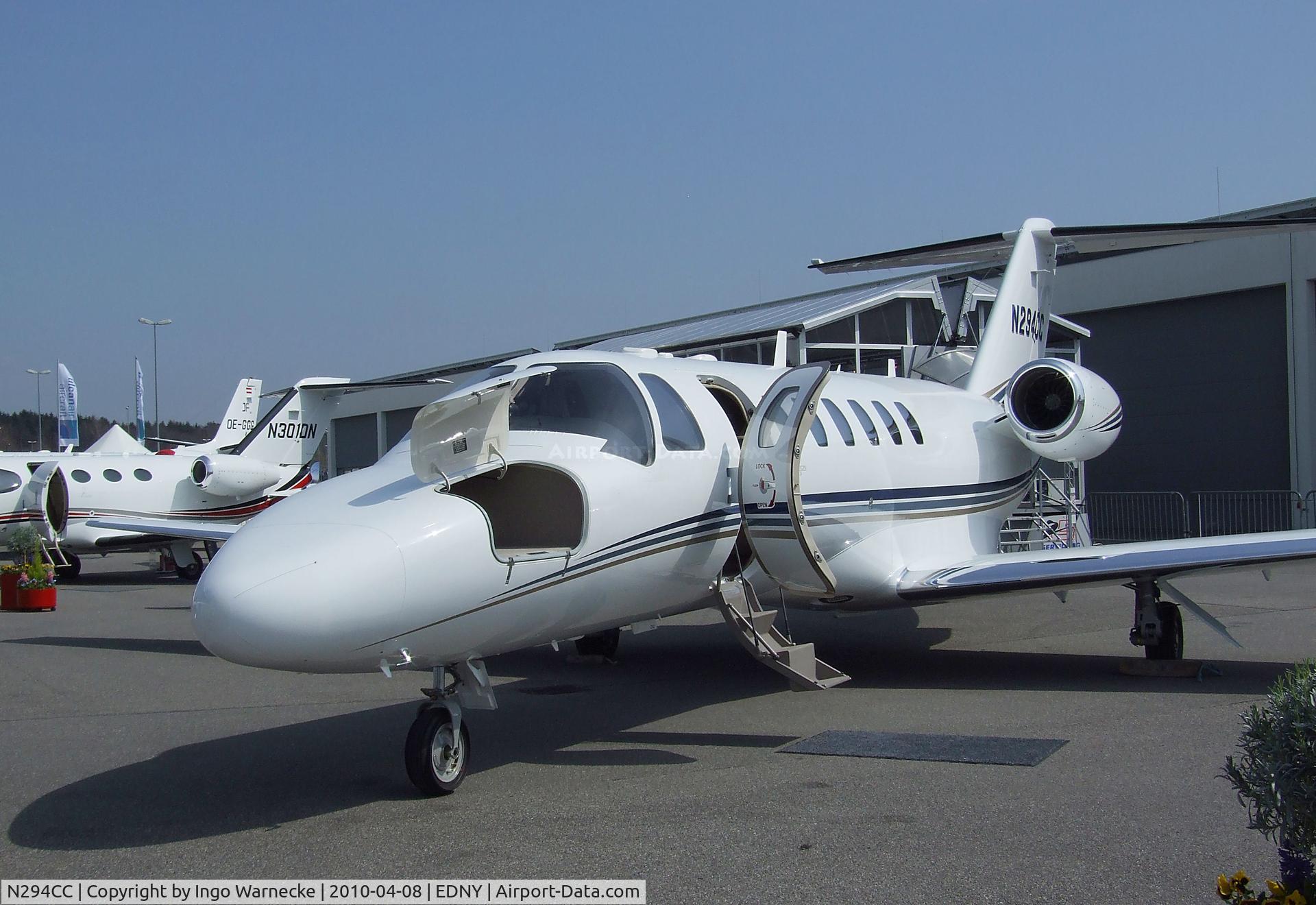N294CC, 2008 Cessna 525B CitationJet CJ3 C/N 525B-0294, Cessna 525B Citation CJ3 at the AERO 2010, Friedrichshafen