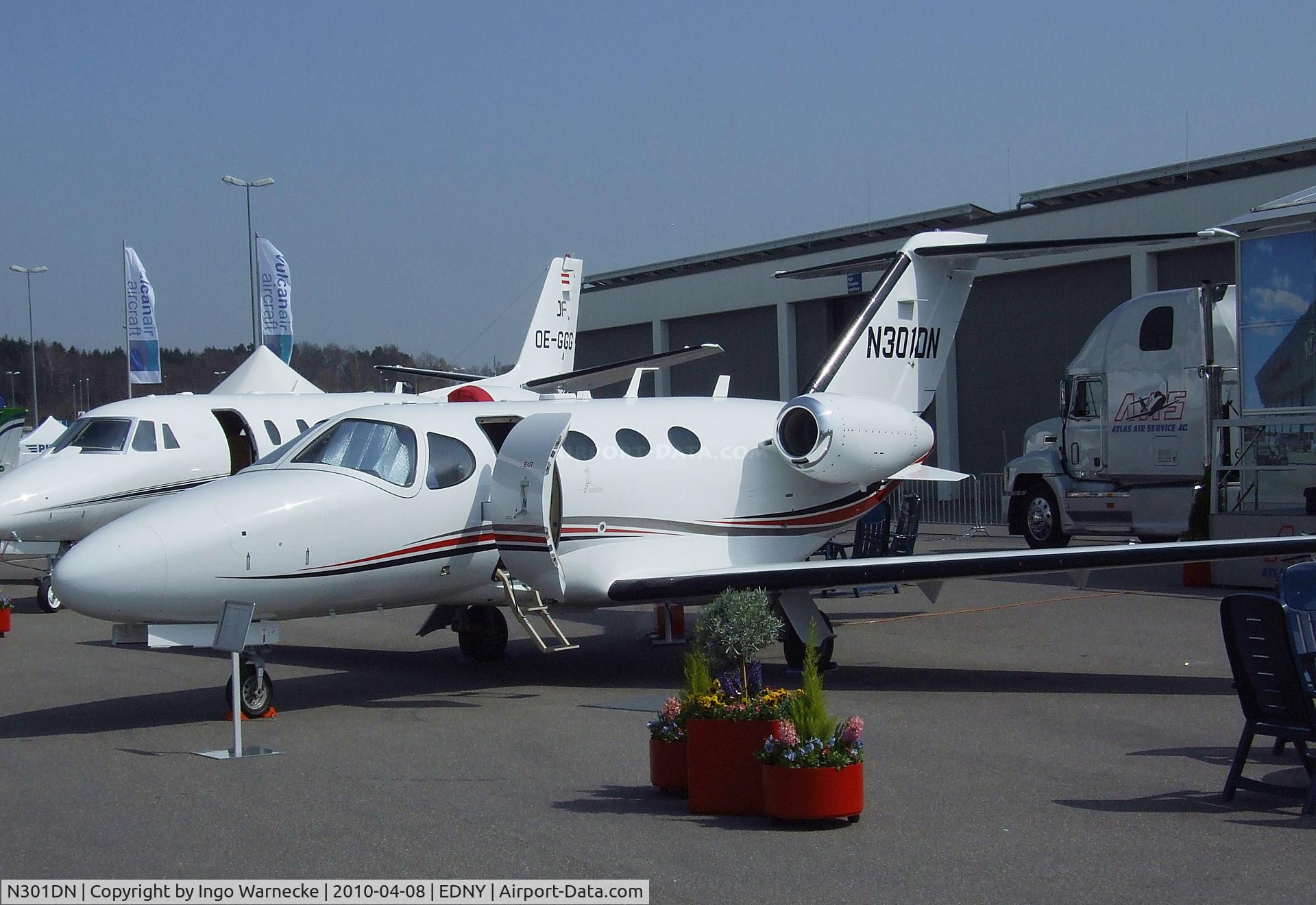 N301DN, 2010 Cessna 510 Citation Mustang Citation Mustang C/N 510-0301, Cessna 510 Citation Mustang at the AERO 2010, Friedrichshafen