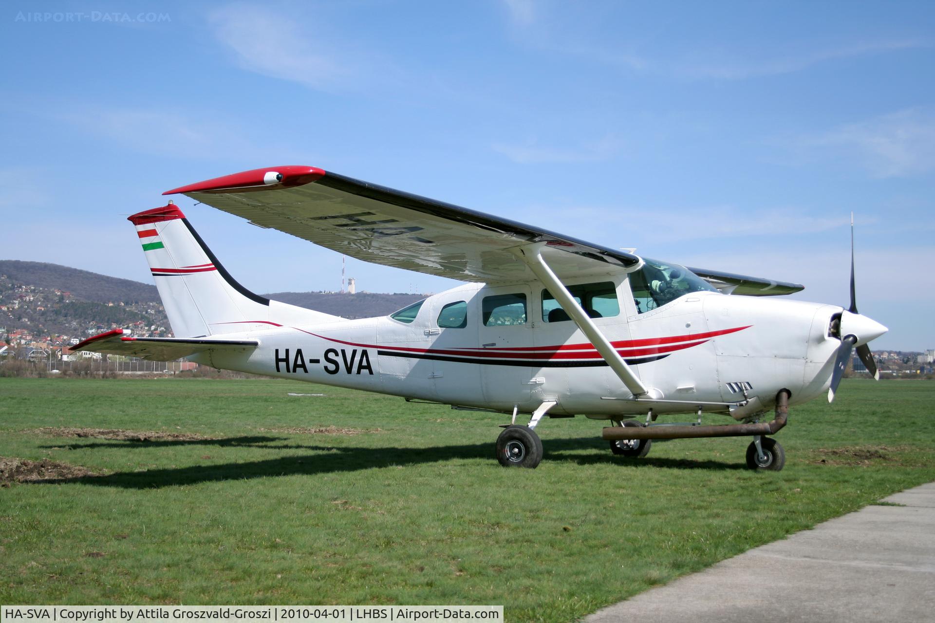 HA-SVA, 1971 Cessna TU206E C/N U20601615, Budaörs-Airport, Hungary