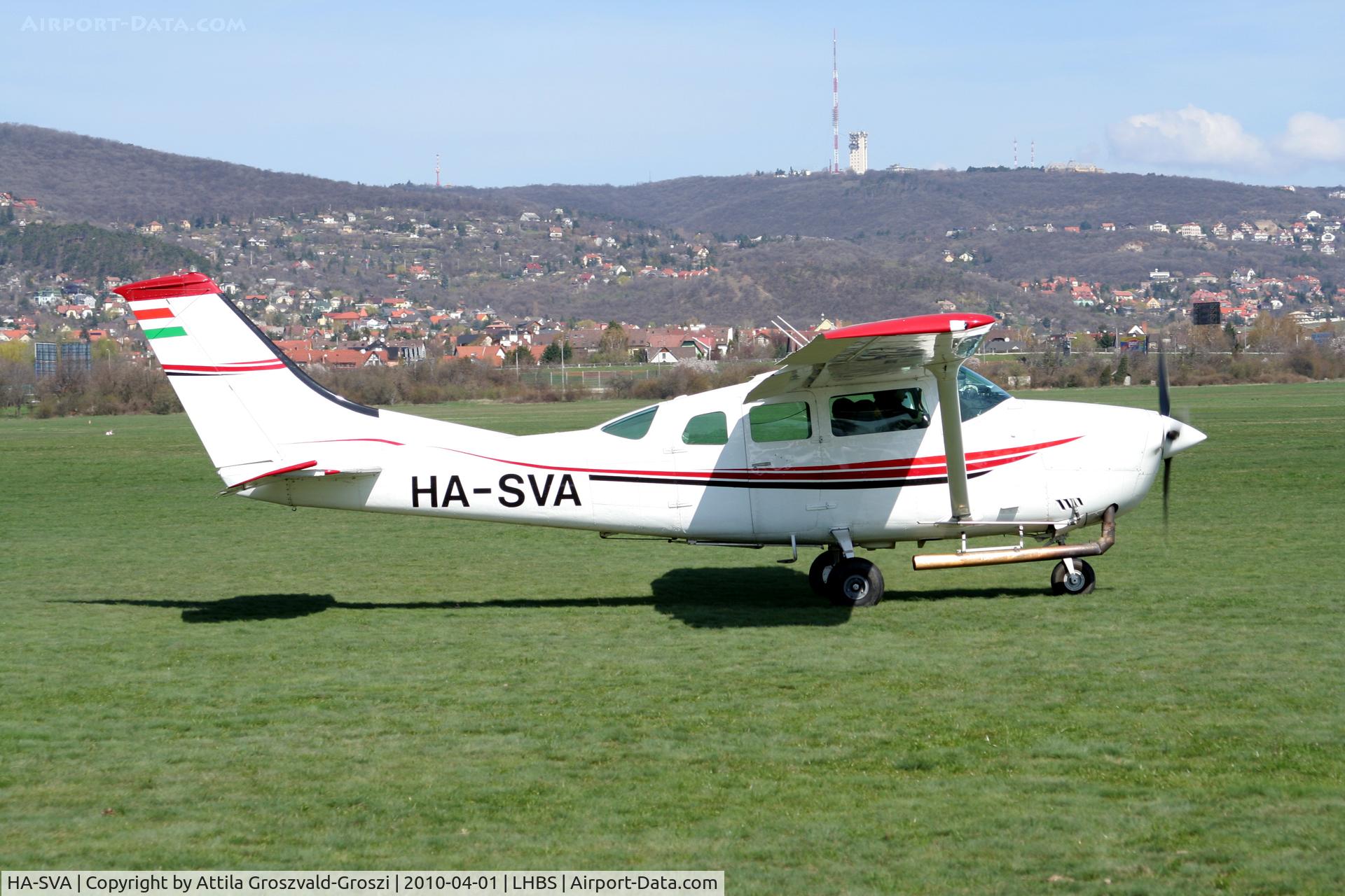 HA-SVA, 1971 Cessna TU206E C/N U20601615, Budaörs-Airport, Hungary
