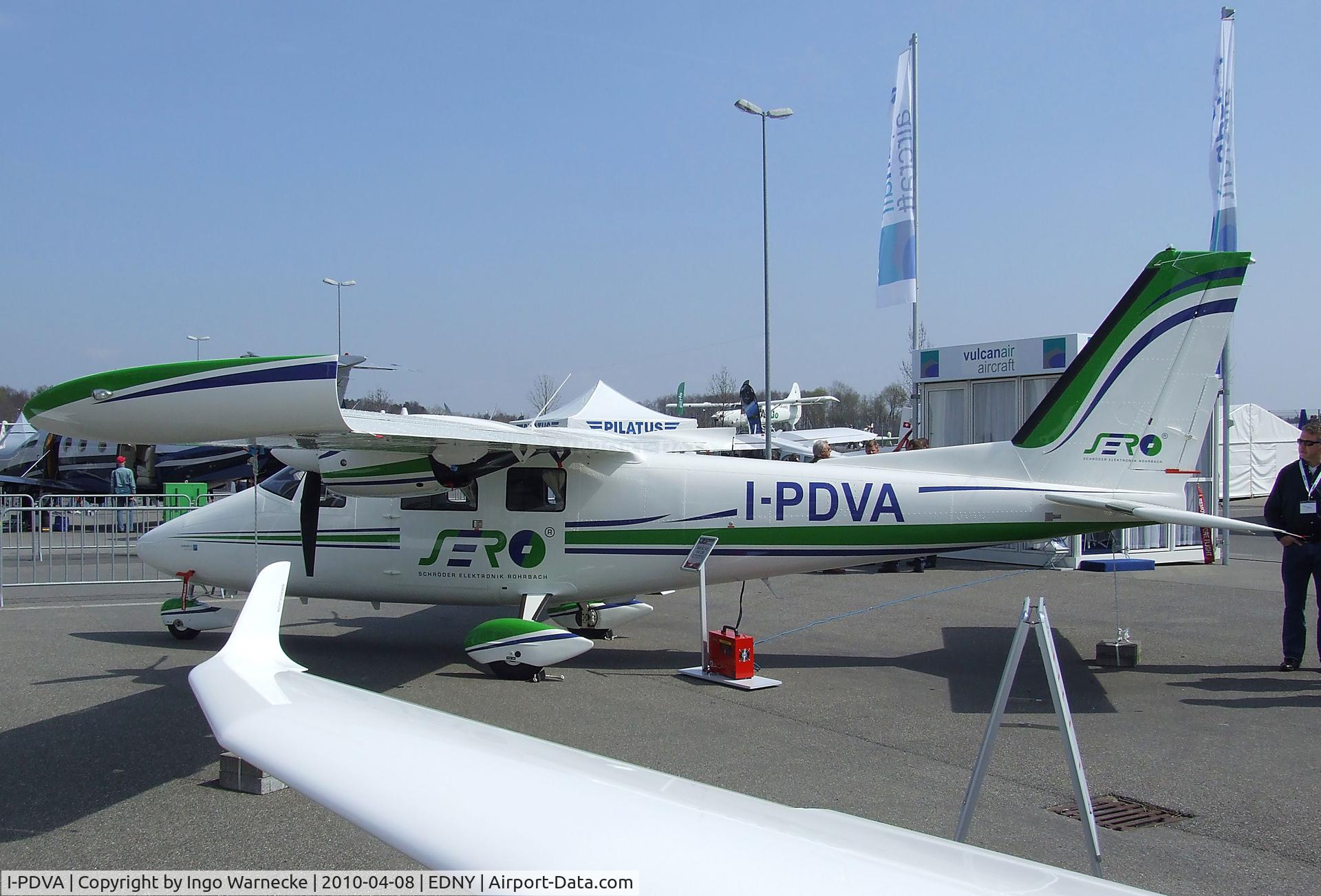 I-PDVA, Vulcanair P-68P-VR Observer 2 C/N 430, Vulcanair P.68P-VR at the AERO 2010, Friedrichshafen