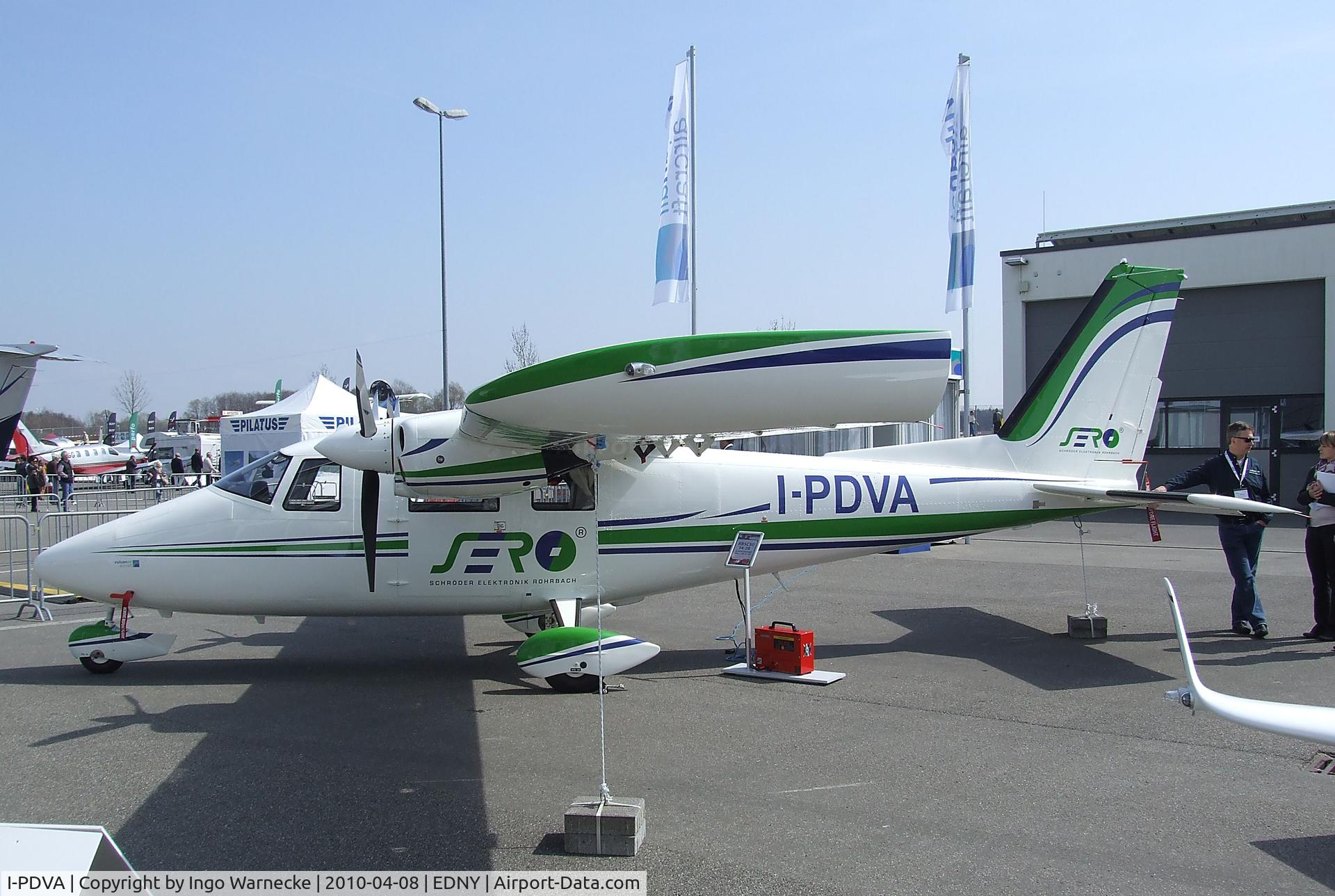 I-PDVA, Vulcanair P-68P-VR Observer 2 C/N 430, Vulcanair P.68P-VR at the AERO 2010, Friedrichshafen
