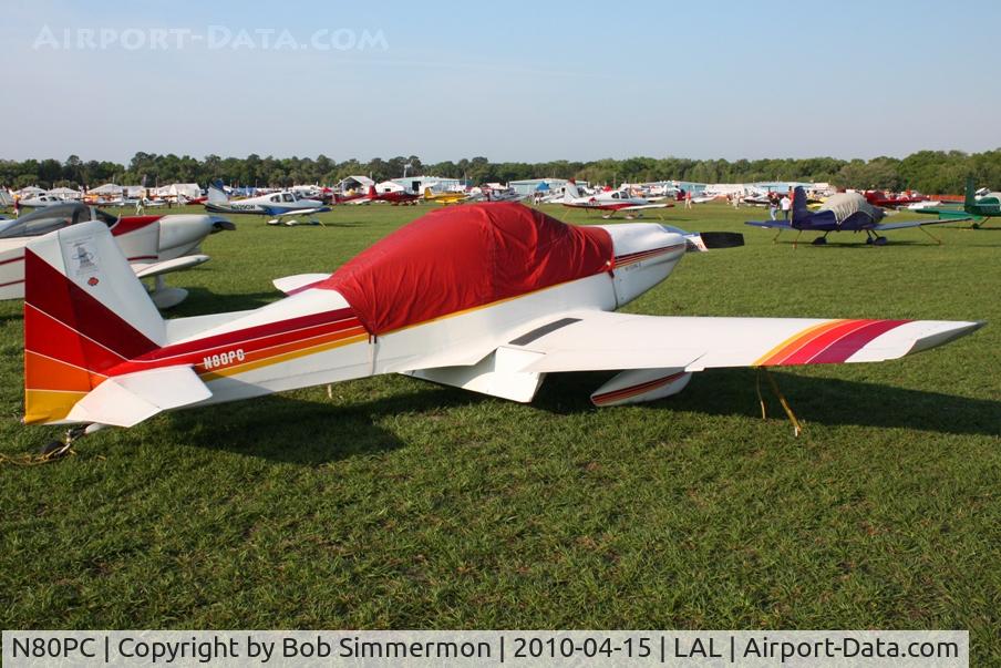 N80PC, 1986 Bushby Mustang II C/N PC-2, Sun N Fun 2010