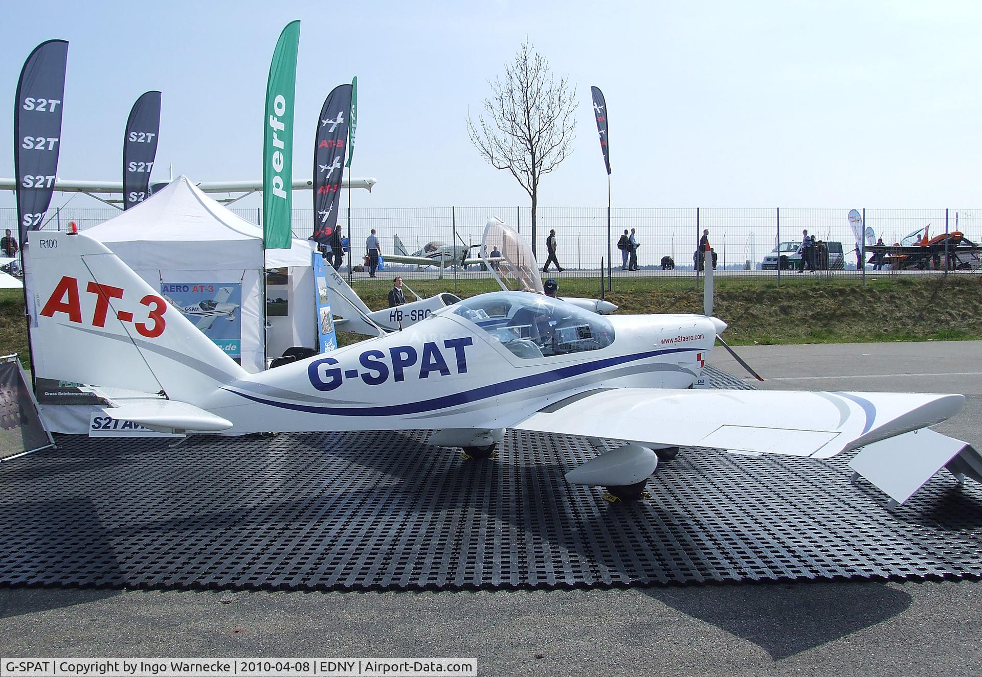 G-SPAT, 2003 Aero AT-3 R100 C/N AT3-008, Aero AT-3-R100 at the AERO 2010, Friedrichshafen