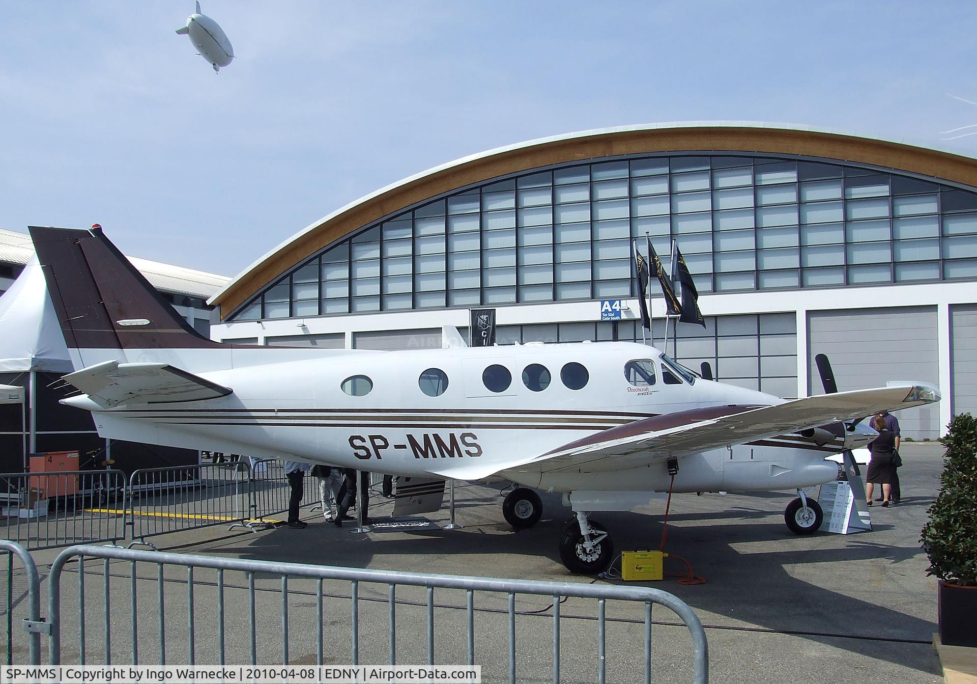 SP-MMS, Hawker Beechcraft C90GTI King Air C/N LJ-1959, Beechcraft C90GTi King Air at the AERO 2010, Friedrichshafen