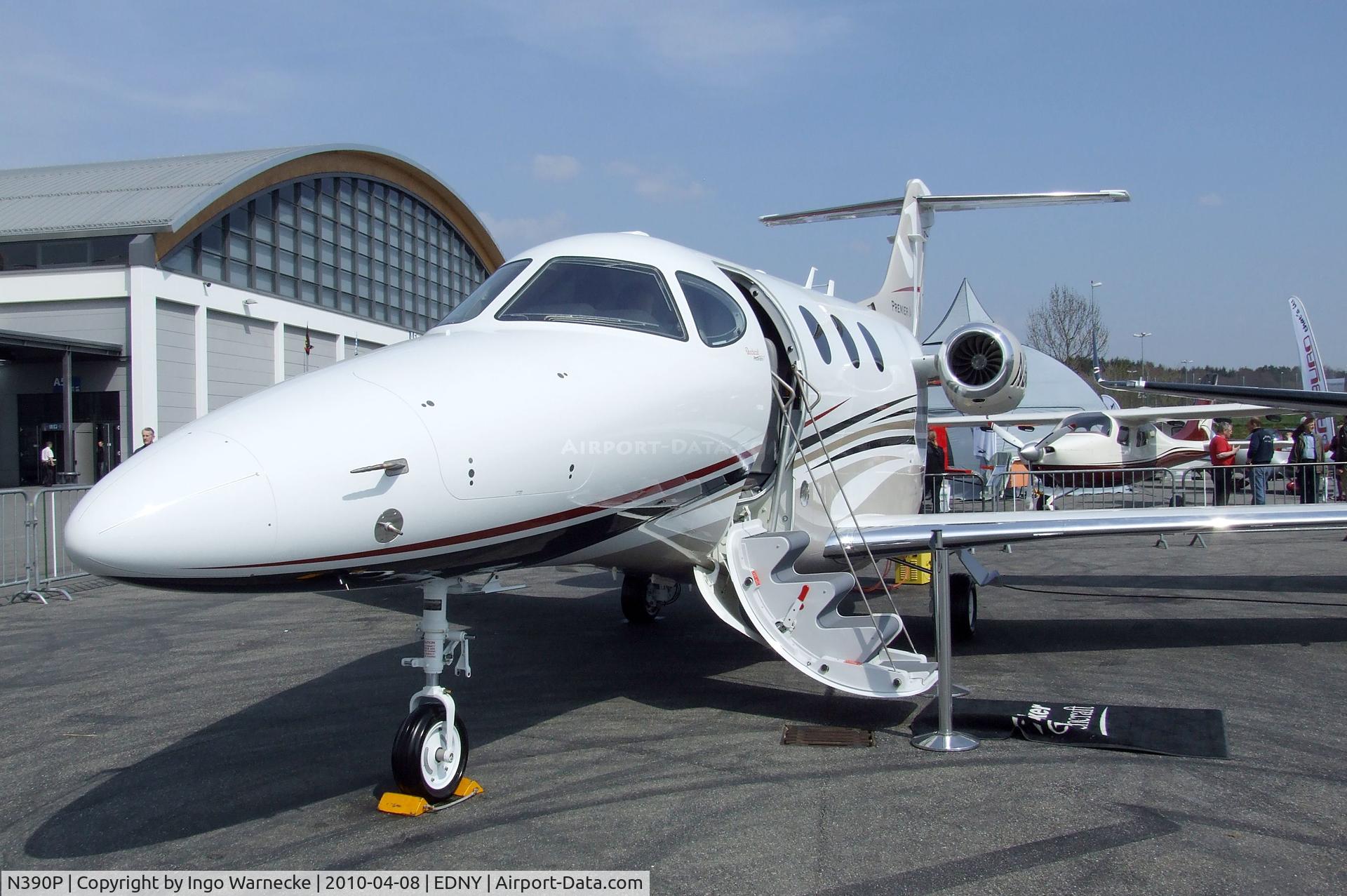 N390P, Hawker Beechcraft Corp 390 C/N RB-275, Beechcraft 390 Premier IA at the AERO 2010, Friedrichshafen