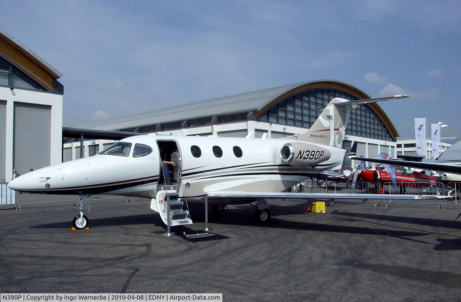 N390P, Hawker Beechcraft Corp 390 C/N RB-275, Beechcraft 390 Premier IA at the AERO 2010, Friedrichshafen