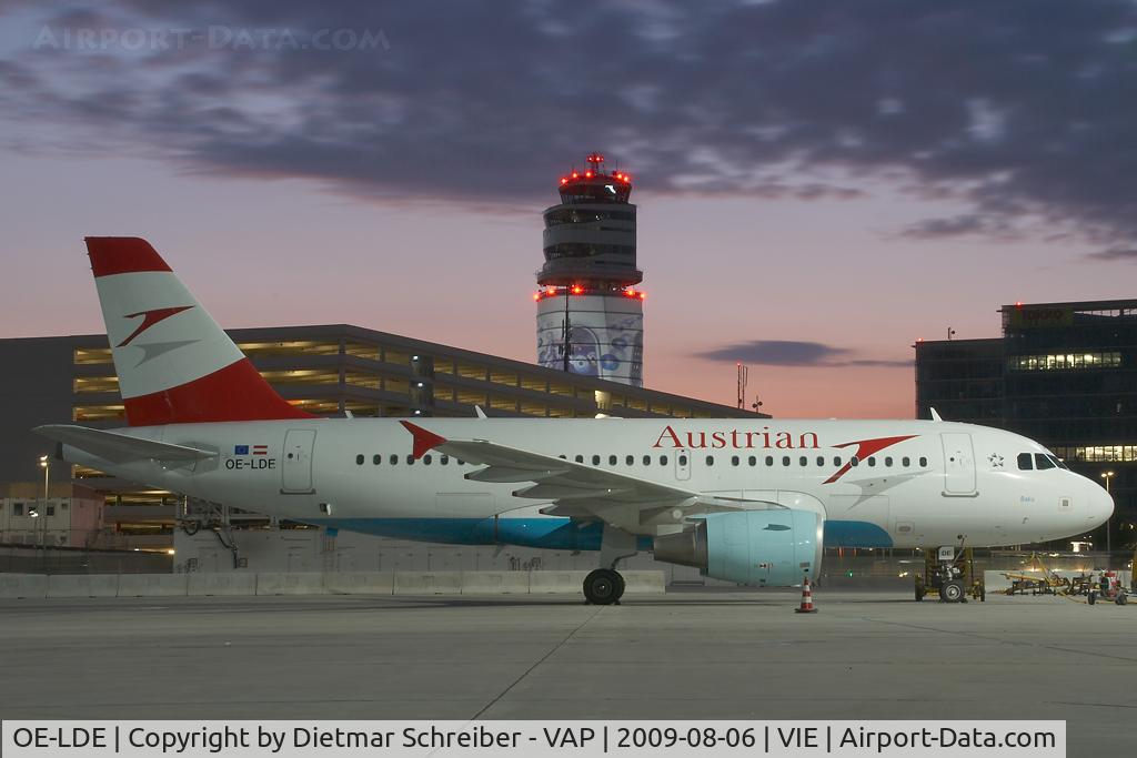OE-LDE, 2005 Airbus A319-112 C/N 2494, Austrian Airlines Airbus A319