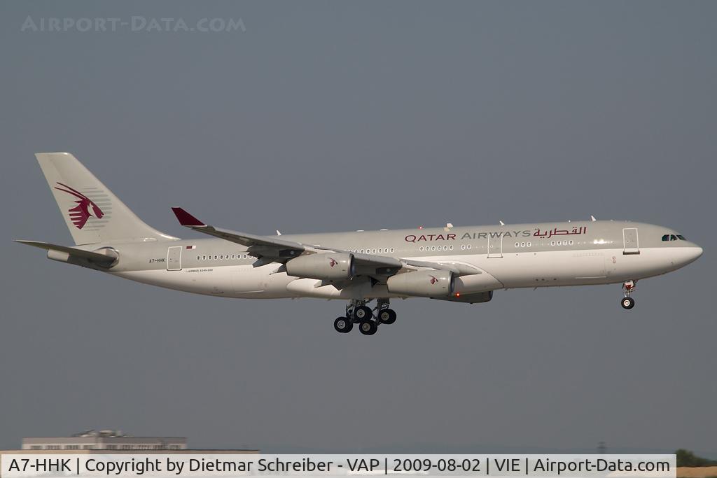 A7-HHK, 1993 Airbus A340-211 C/N 026, Qatar Government A340