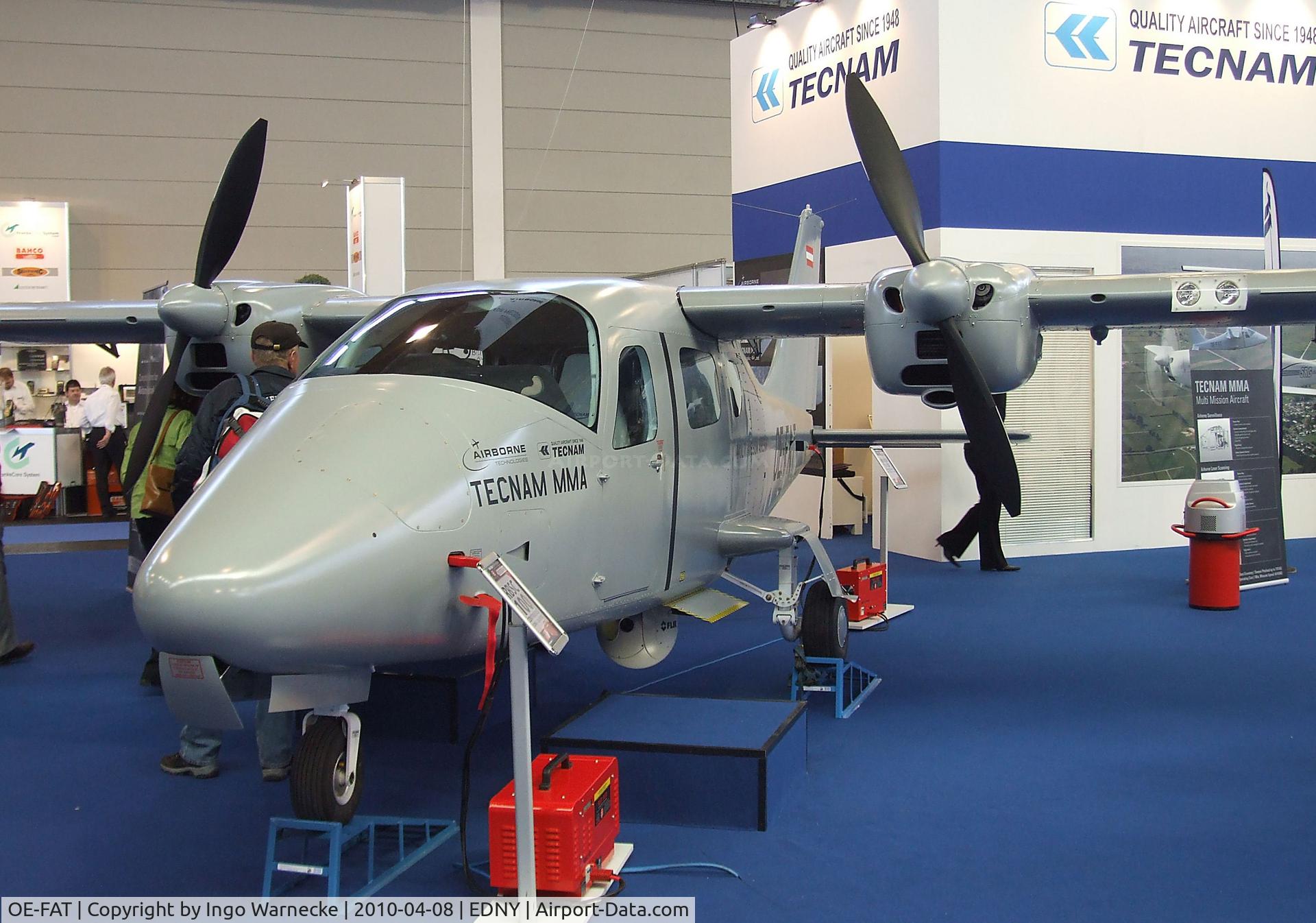 OE-FAT, Tecnam P-2006T C/N 016, Tecnam P2006T MMA (Multi Mission Aircraft) at the AERO 2010, Friedrichshafen