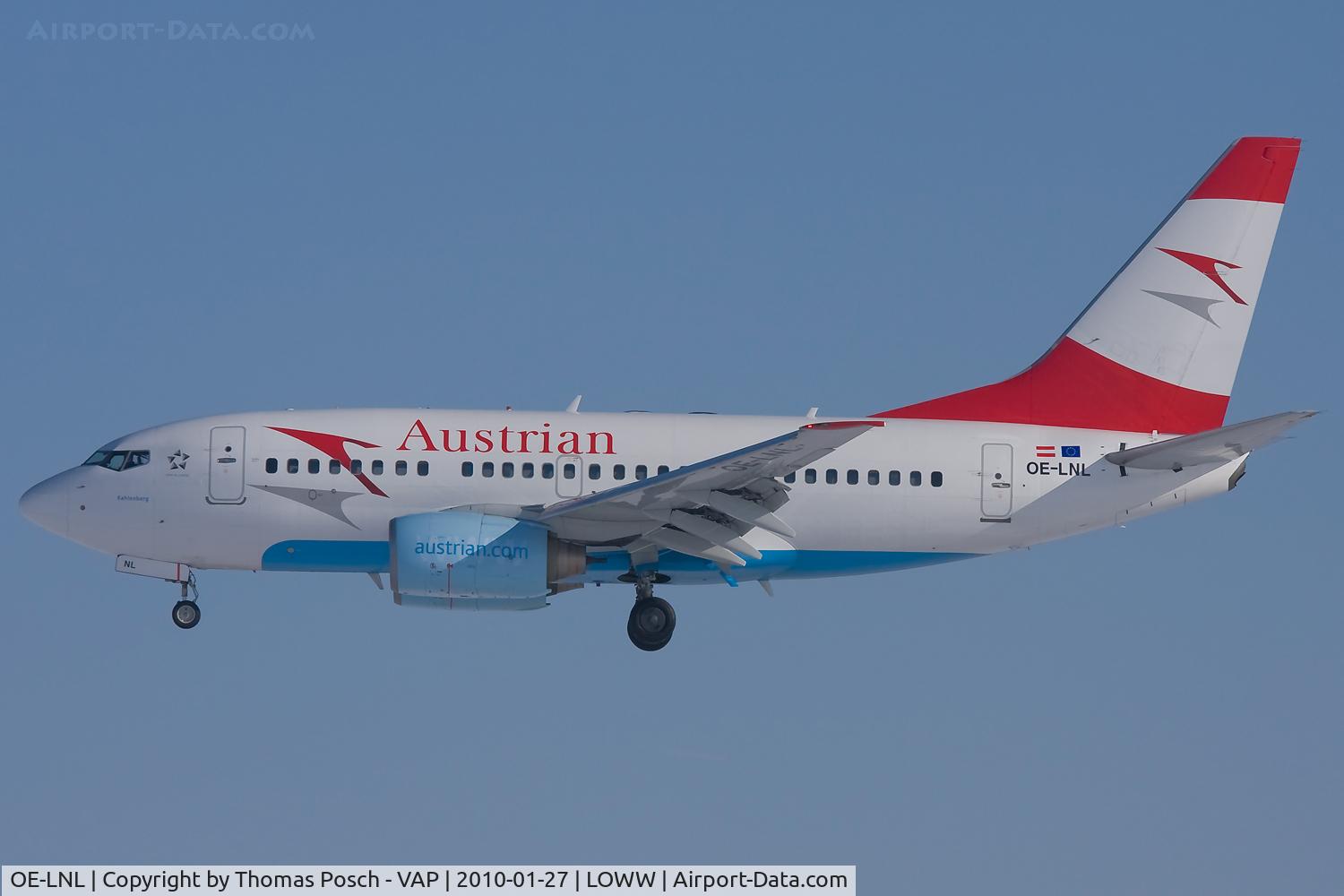 OE-LNL, 2000 Boeing 737-6Z9 C/N 30137, Austrian Airlines