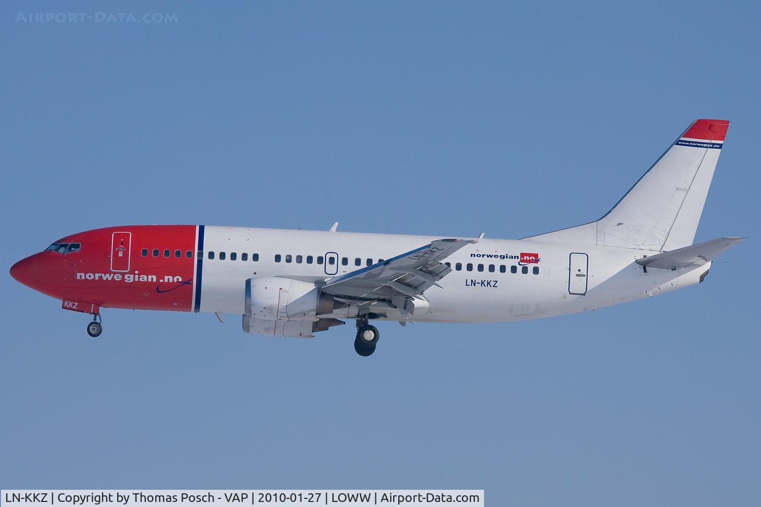 LN-KKZ, 1997 Boeing 737-33A C/N 27458, Norwegian Air Shuttle