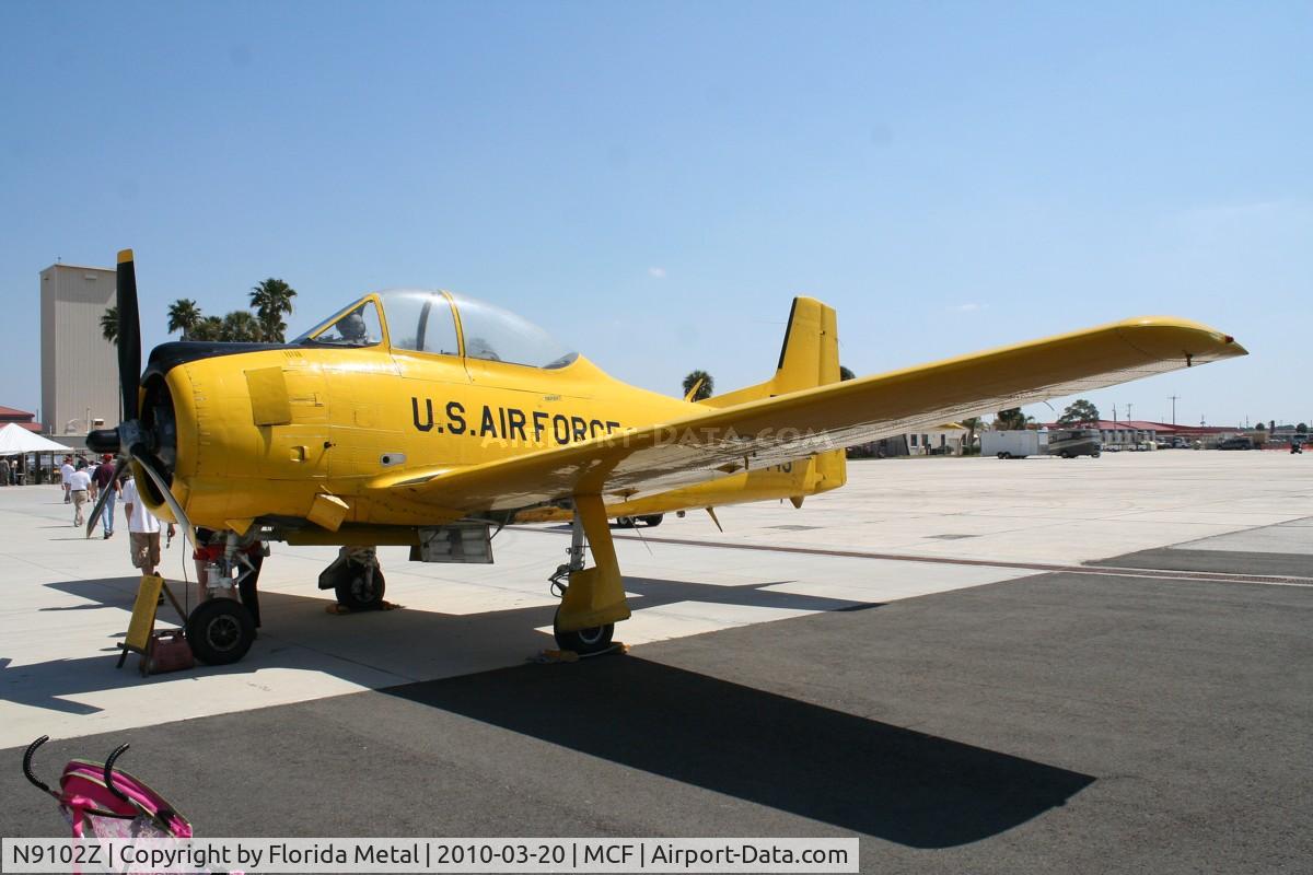 N9102Z, 1951 North American T-28A Trojan C/N 171-7, T-28A