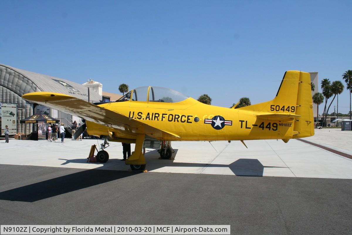 N9102Z, 1951 North American T-28A Trojan C/N 171-7, T-28A