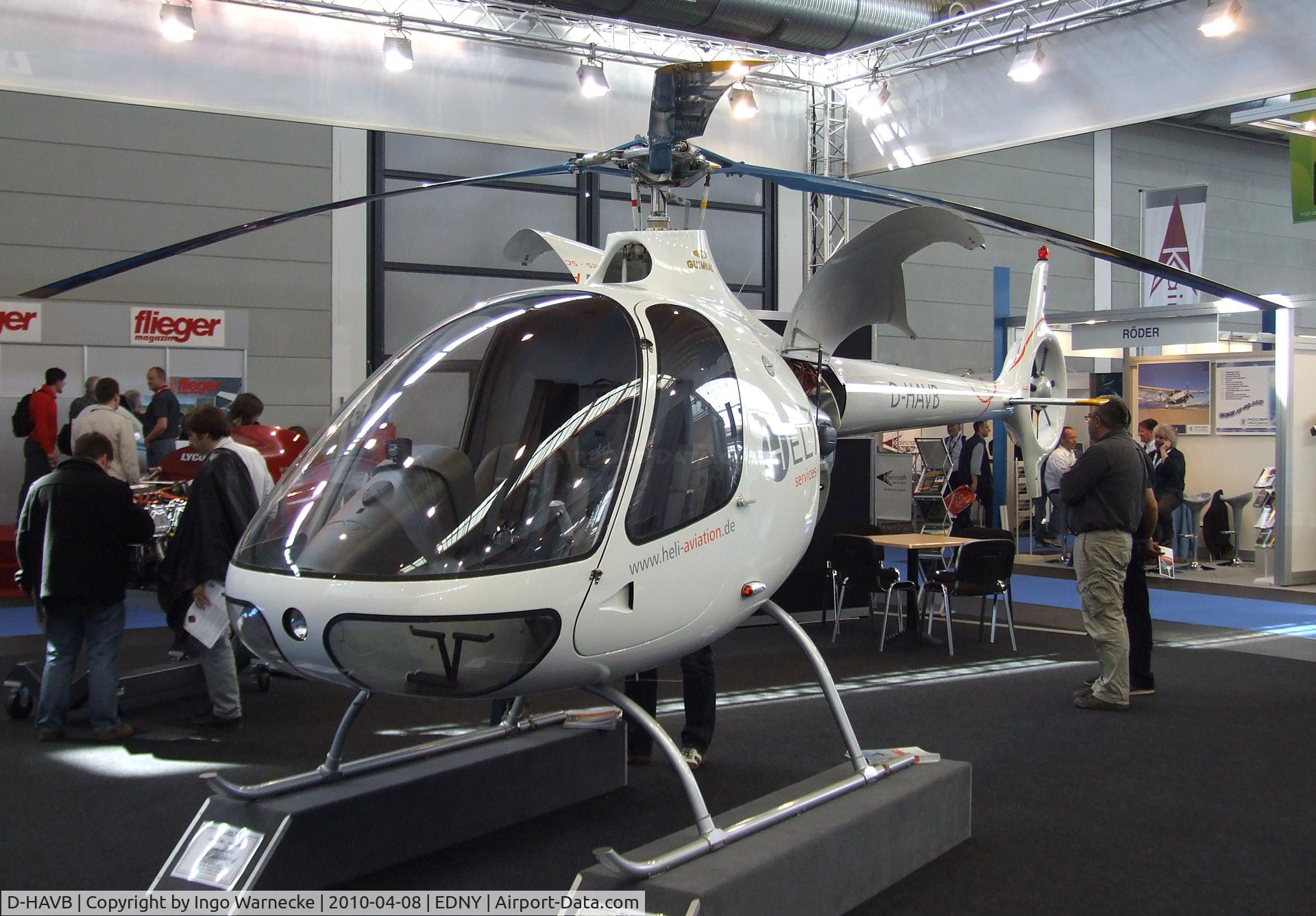 D-HAVB, Guimbal Cabri G2 C/N 1009, Guimbal Cabri G2 at the AERO 2010, Friedrichshafen