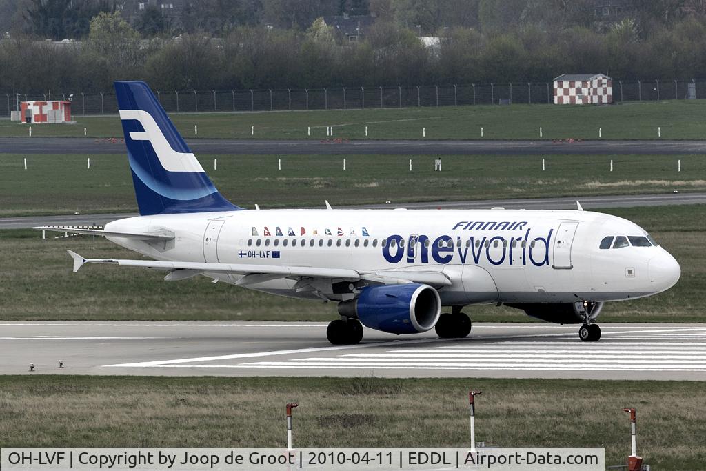 OH-LVF, 2002 Airbus A319-112 C/N 1808, Oneworld logojet