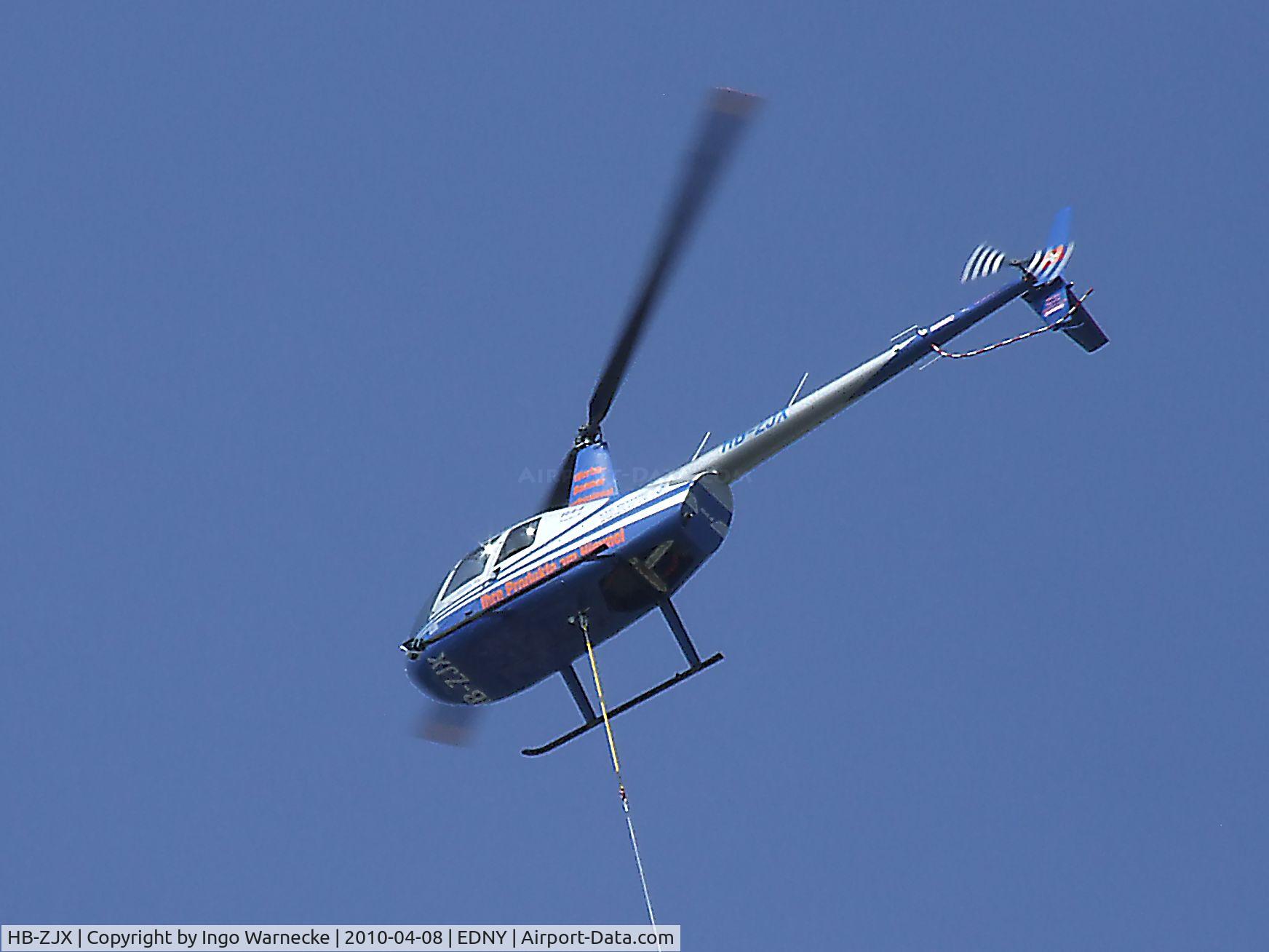 HB-ZJX, 2008 Robinson R44 Raven II C/N 12317, Robinson R44 Raven II at the AERO 2010, Friedrichshafen