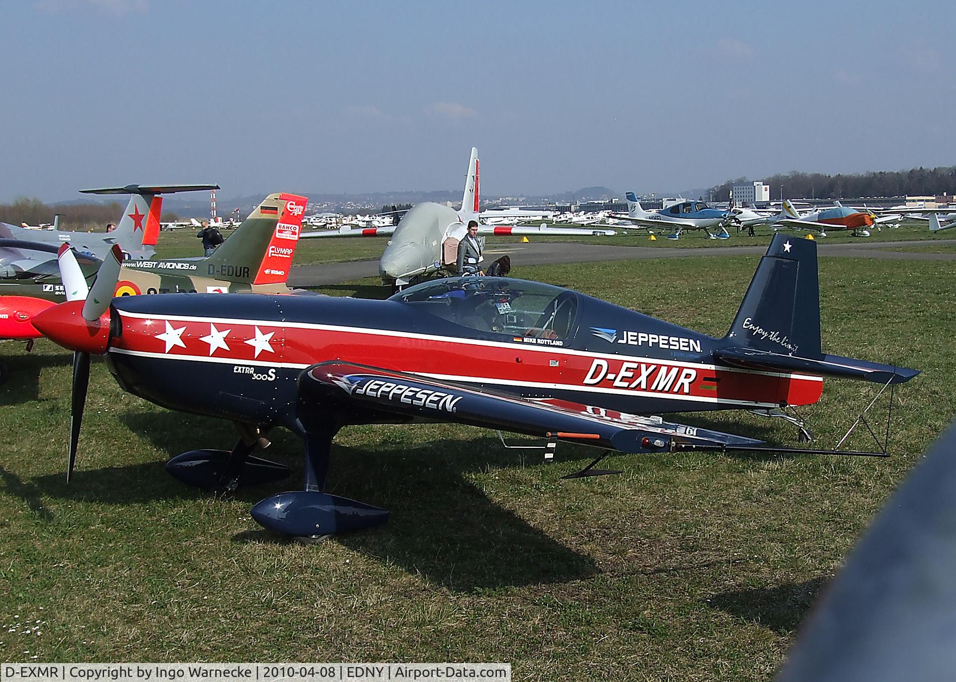 D-EXMR, 1992 Extra EA-300S C/N 002, Extra EA-300S at the AERO 2010, Friedrichshafen