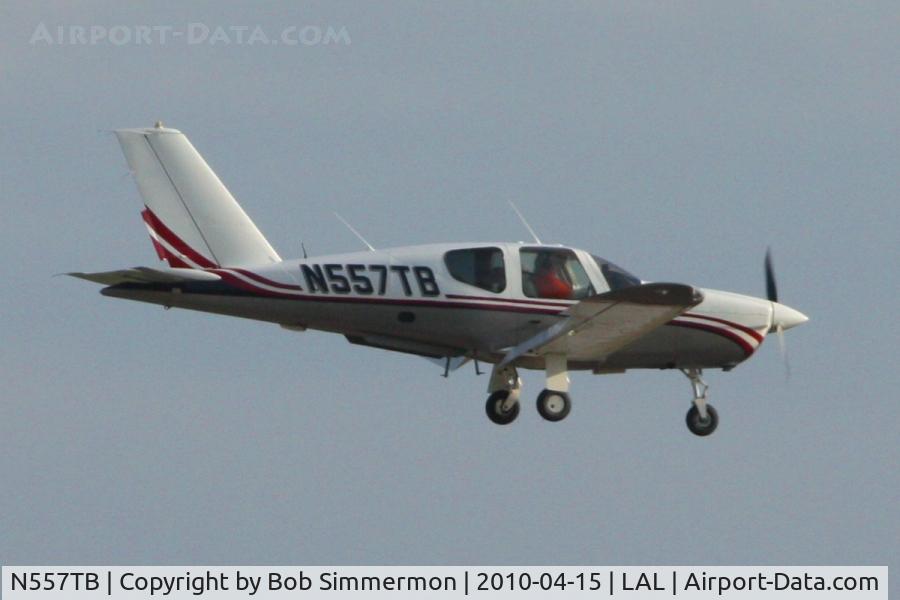 N557TB, Socata TB-20 Trinidad C/N 1726, Arriving at Lakeland, FL during Sun N Fun 2010.