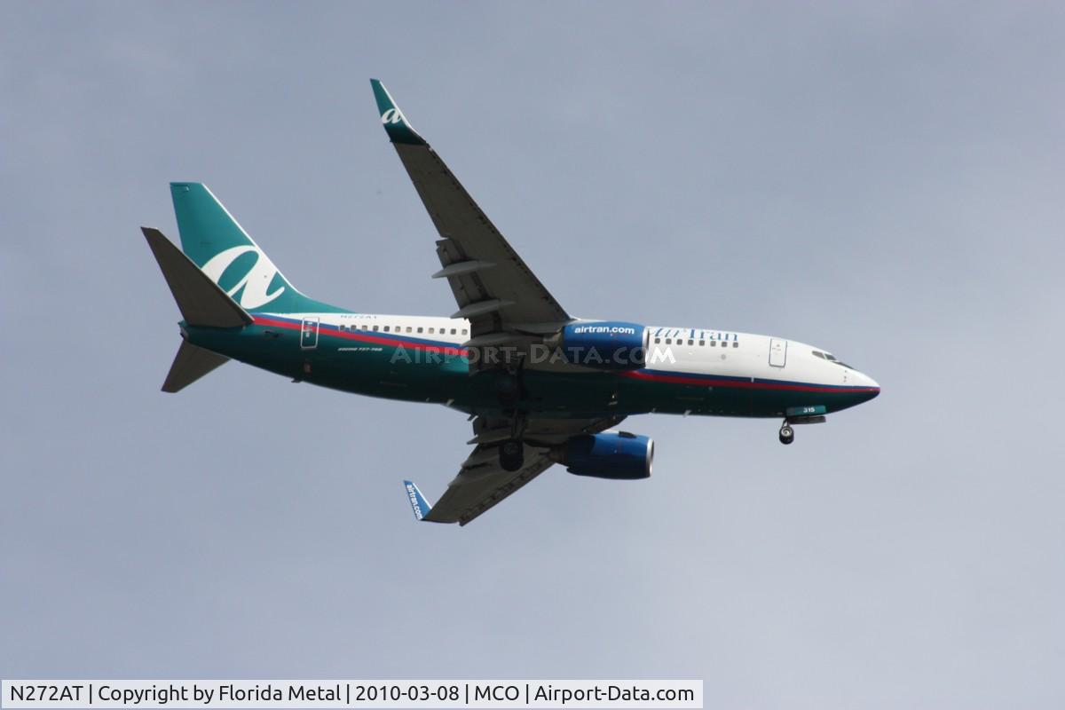 N272AT, 2005 Boeing 737-7BD C/N 33921, Air Tran 737-700