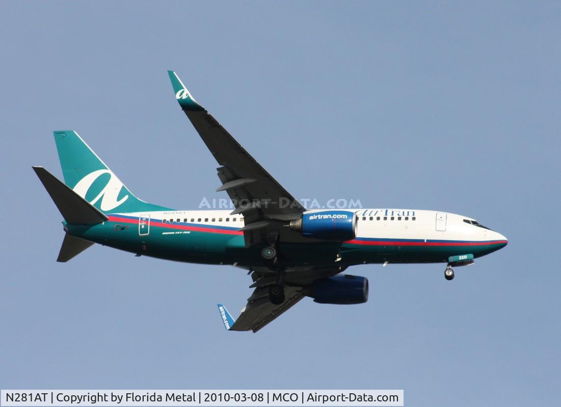 N281AT, 2006 Boeing 737-7BD C/N 33922, Boeing 737-700