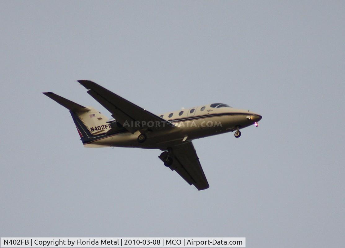 N402FB, 1999 Raytheon Aircraft Company 400A C/N RK-255, Beech 400A