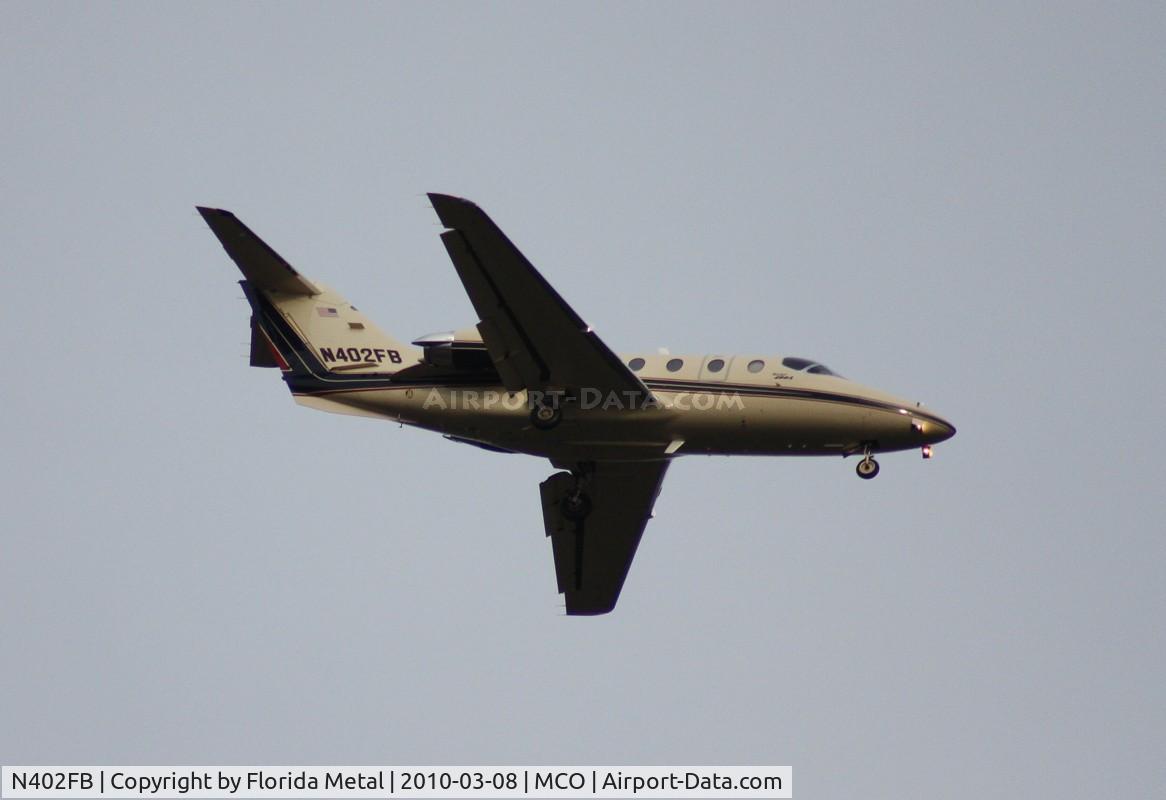 N402FB, 1999 Raytheon Aircraft Company 400A C/N RK-255, Beech 400A