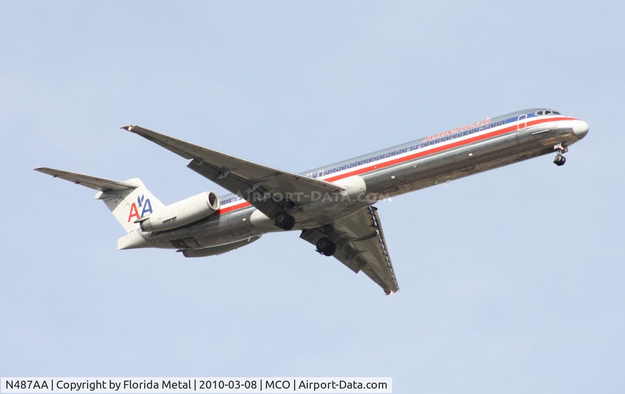 N487AA, 1988 McDonnell Douglas MD-82 (DC-9-82) C/N 49680, American MD-82