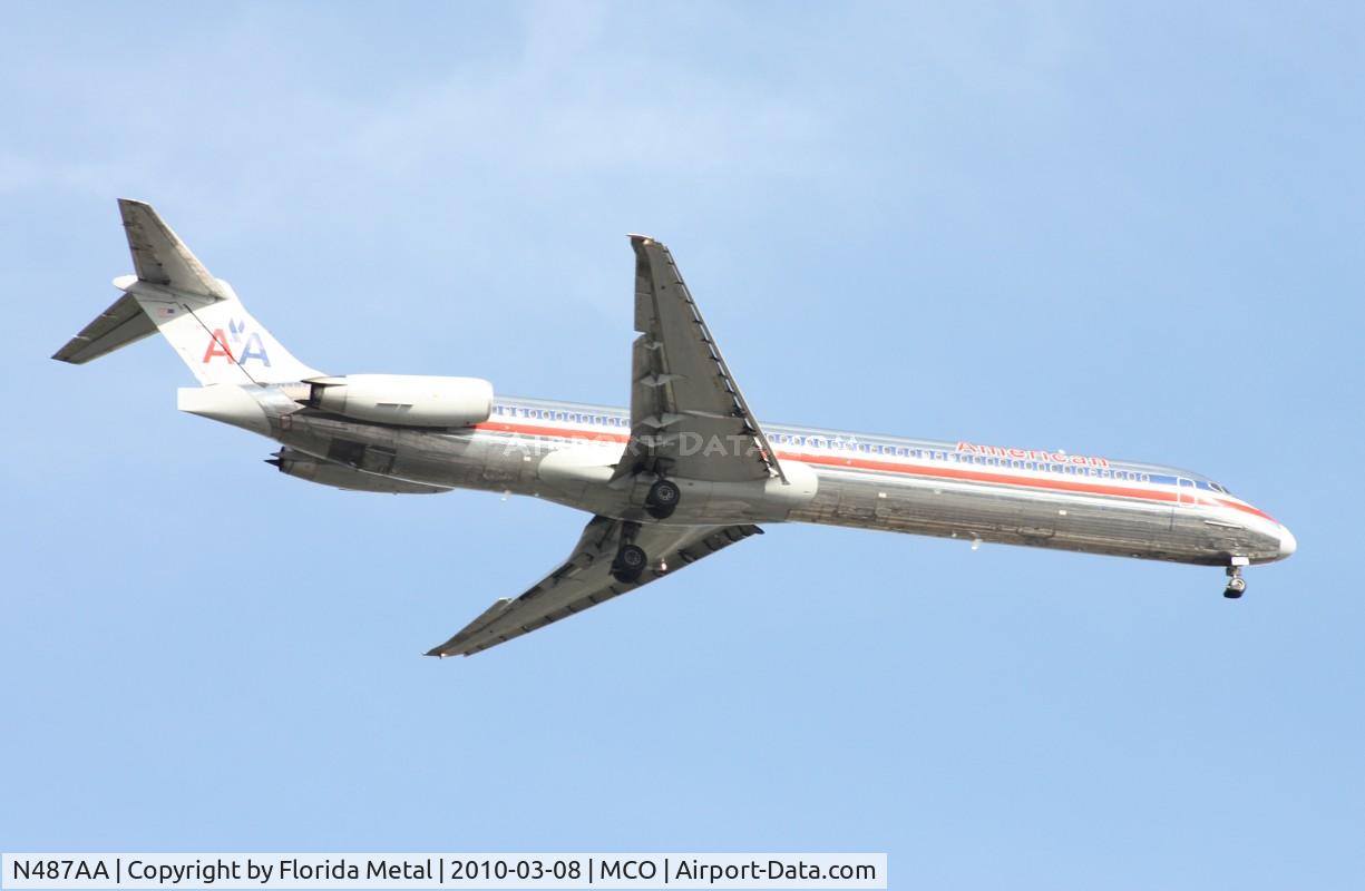 N487AA, 1988 McDonnell Douglas MD-82 (DC-9-82) C/N 49680, American MD-82