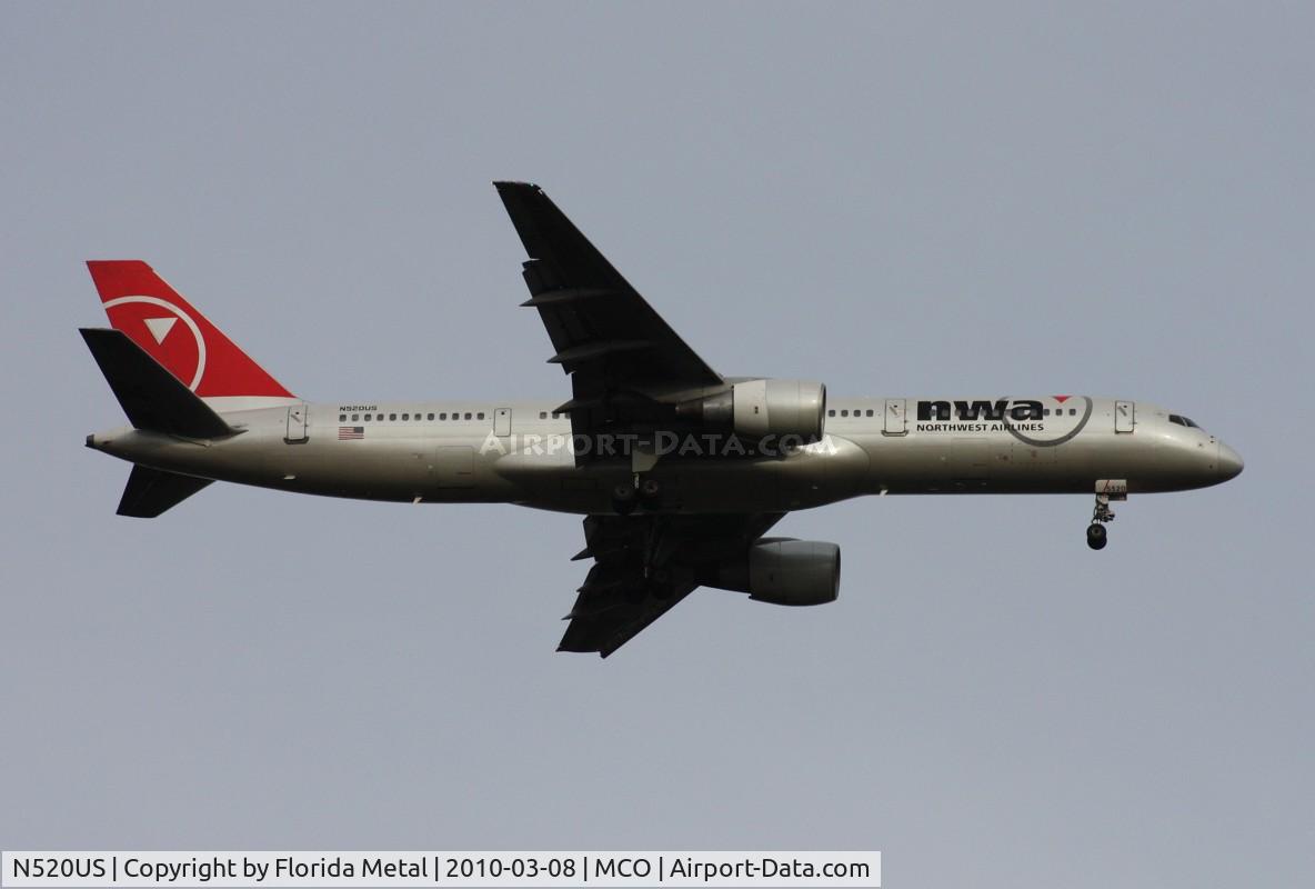 N520US, 1986 Boeing 757-251 C/N 23208, Northwest 757-200