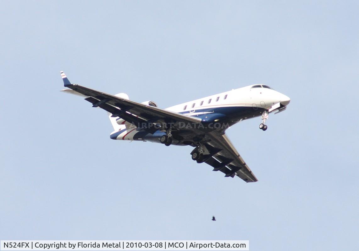N524FX, 2006 Bombardier Challenger 300 (BD-100-1A10) C/N 20095, FlexJet BD-100