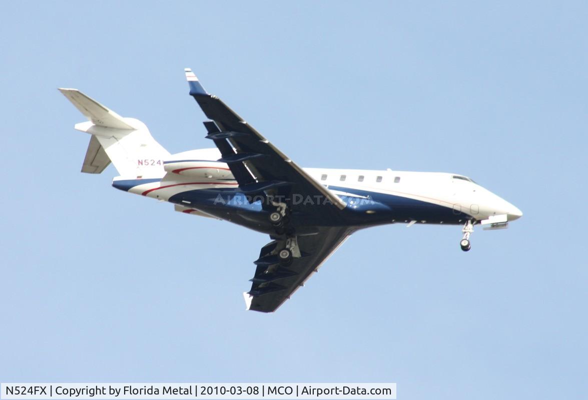 N524FX, 2006 Bombardier Challenger 300 (BD-100-1A10) C/N 20095, Flex Jet BD-100