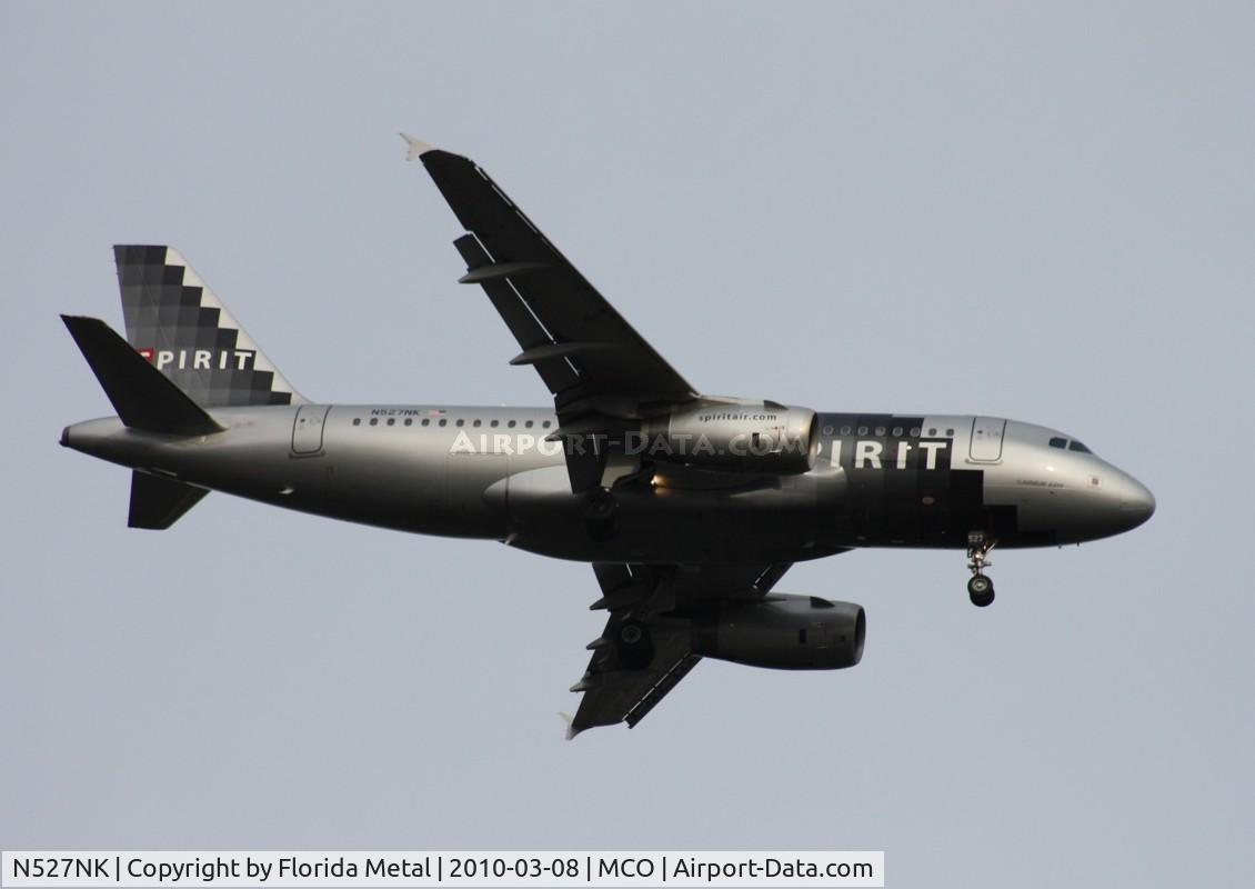 N527NK, 2007 Airbus A319-132 C/N 2978, Spirit A319