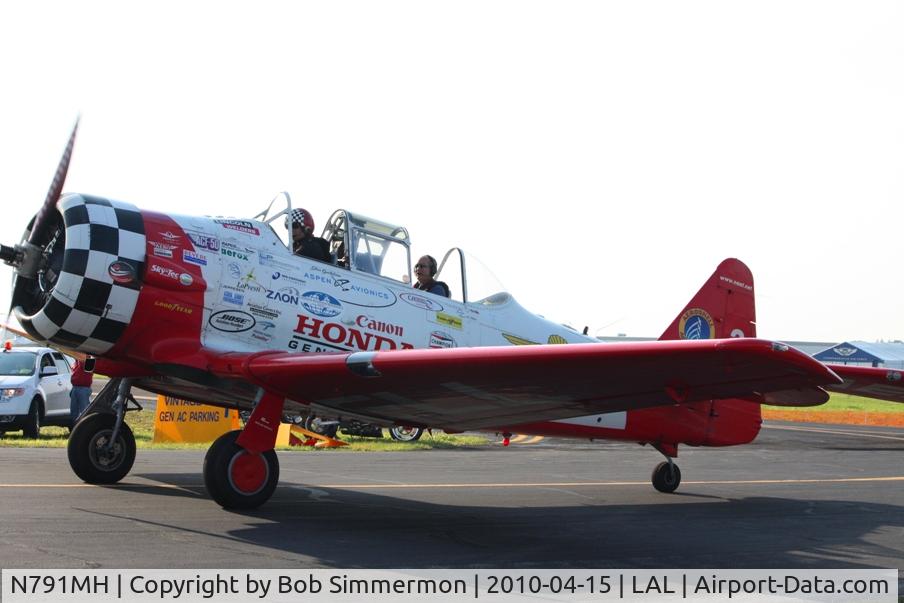N791MH, 1951 North American T-6G Texan C/N 182-478, Sun N Fun 2010