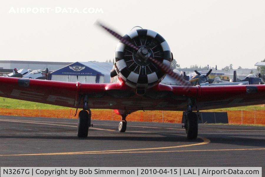 N3267G, 1943 North American SNJ-5 Texan C/N 88-15114, Sun N Fun 2010